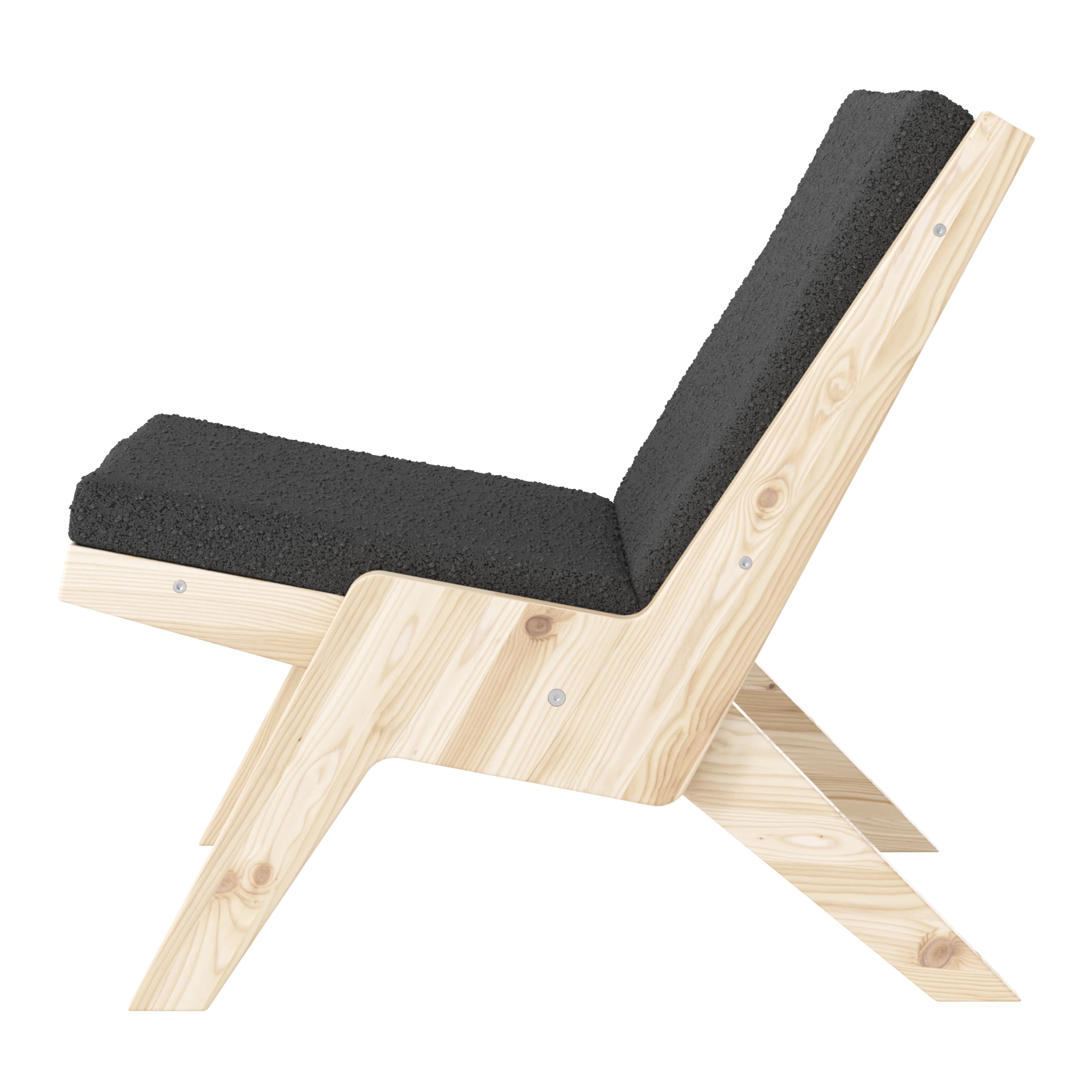 Sway Sessel Natur/Midnight Grey