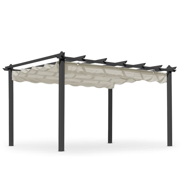 Skanör Pergola Black/Sand 300x400