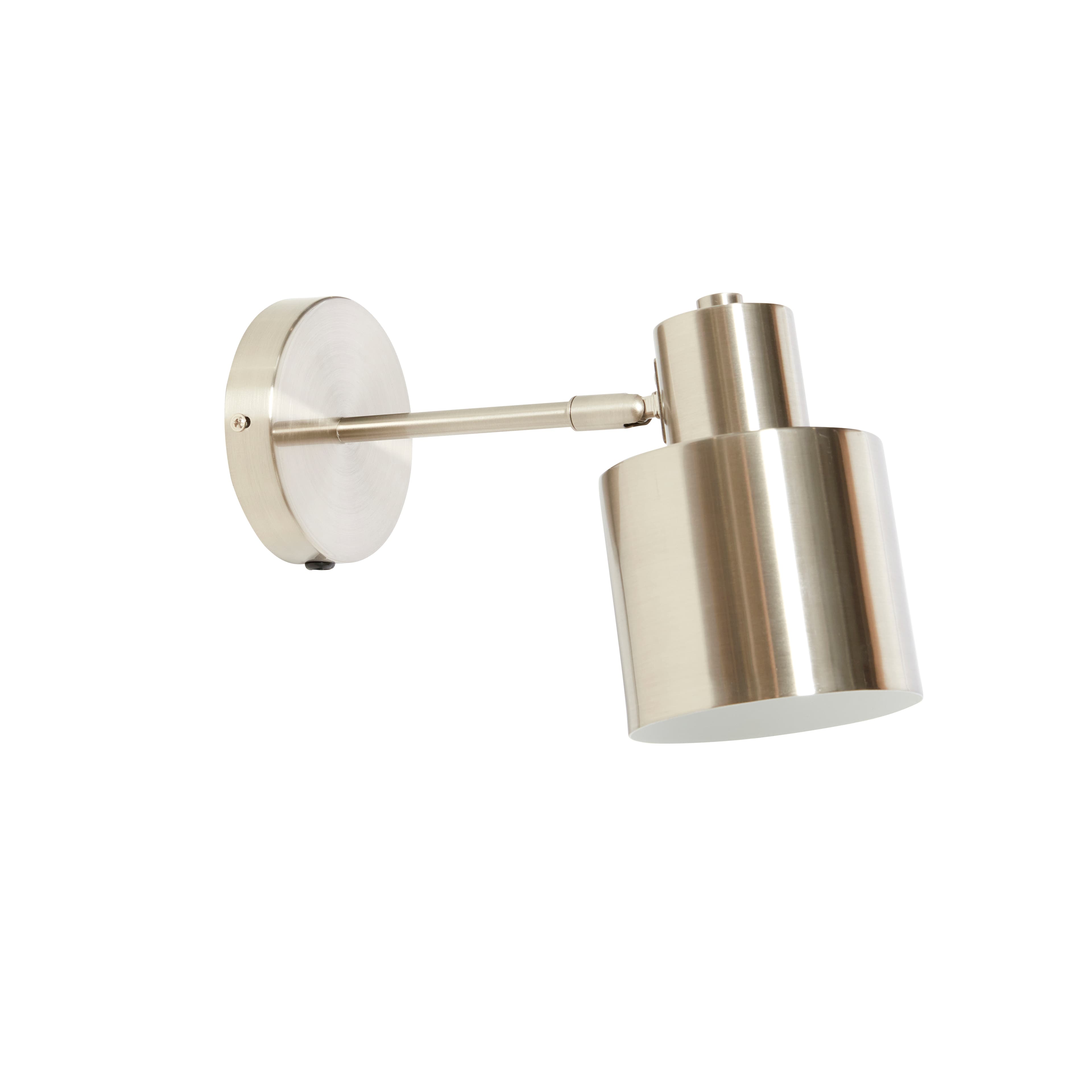 Fuse Wandlampe Silber