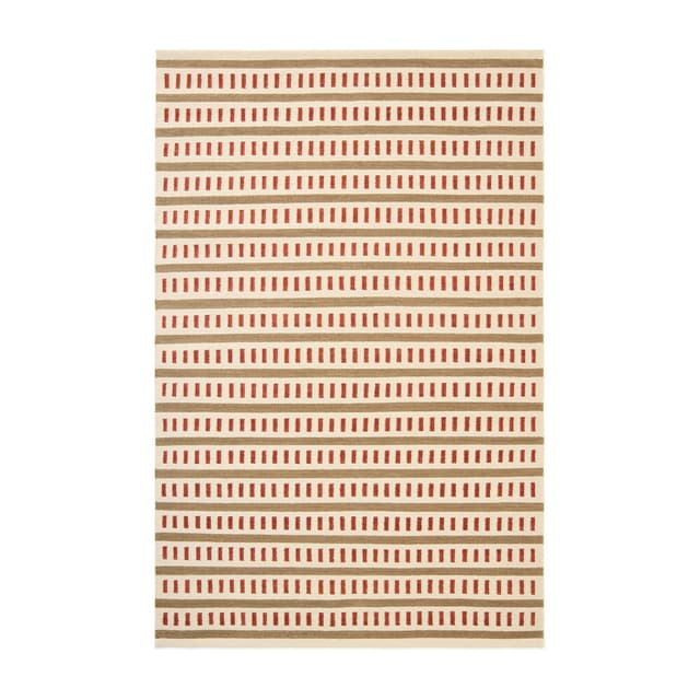 Ladakh Wollteppich Off White/Beige/Rost 230x320 cm