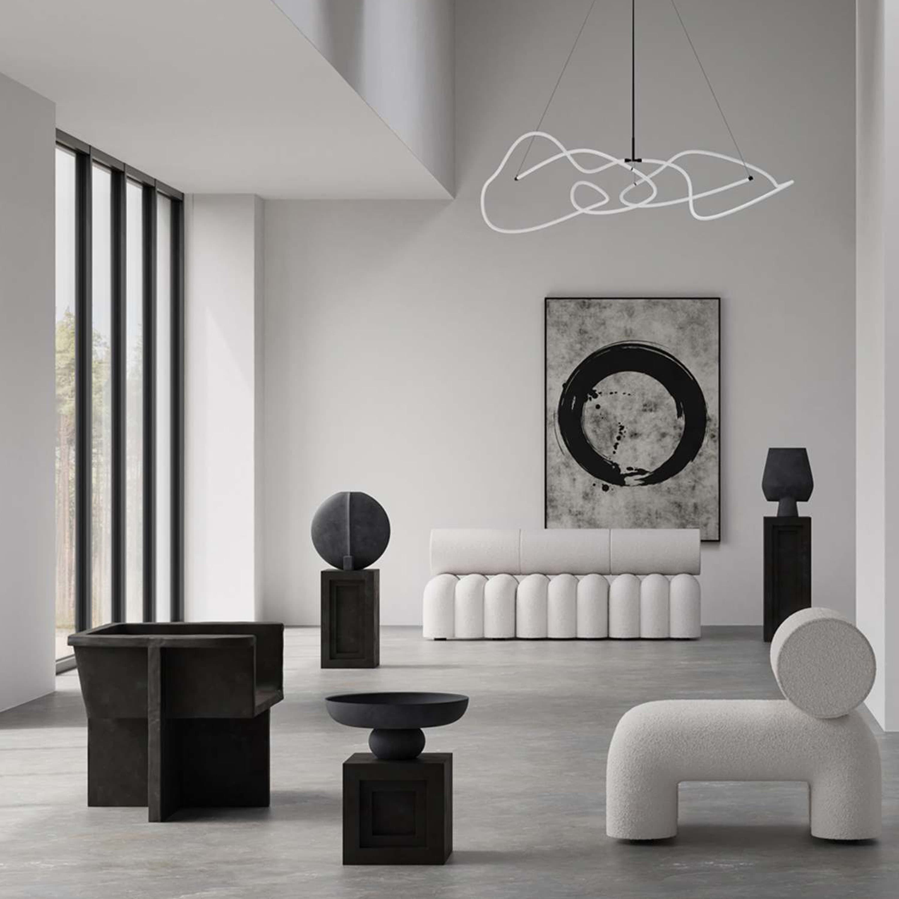 Ghost Ceiling Lamp Neon Big 155x82