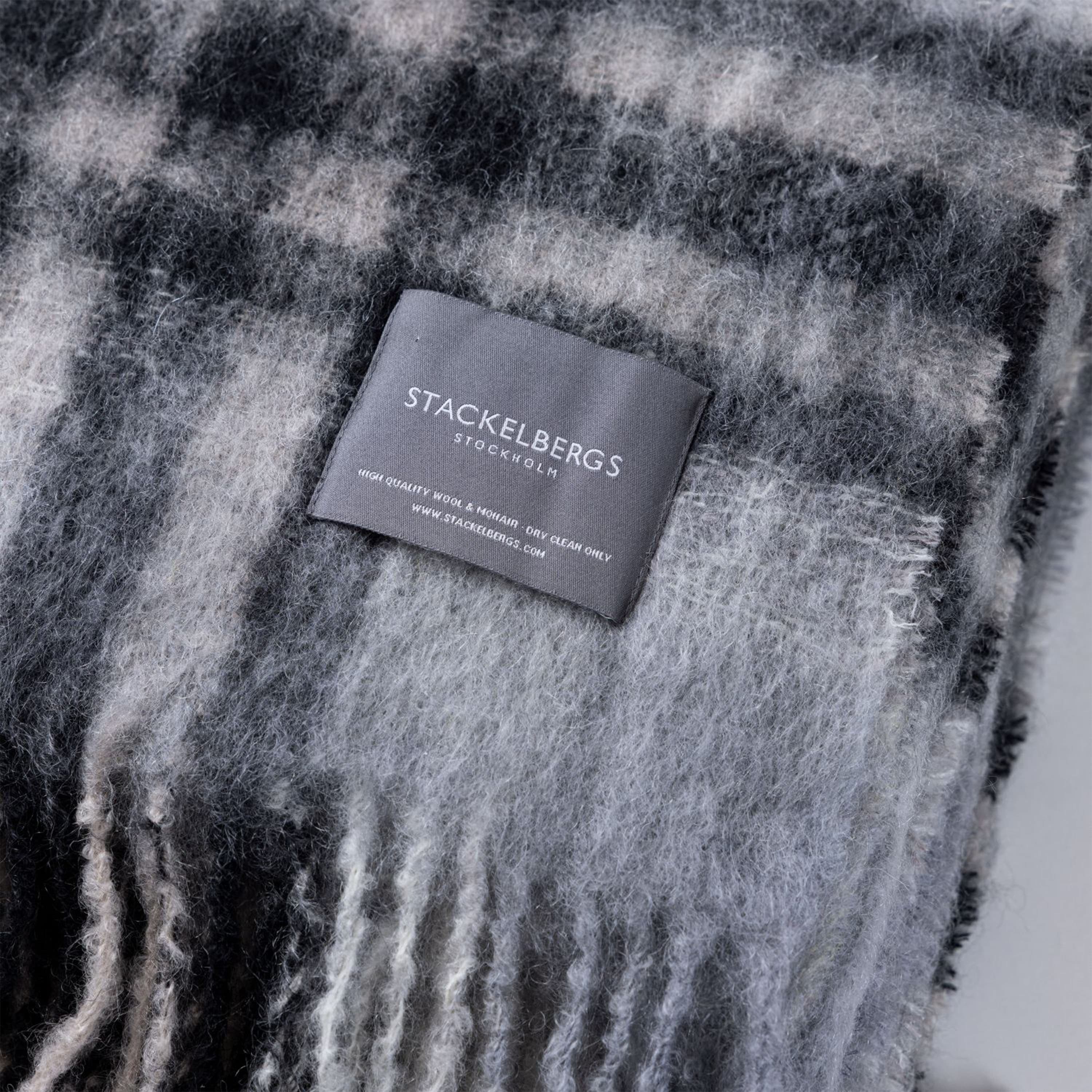 Mohair Pläd Mellow Rose/Brick Melange