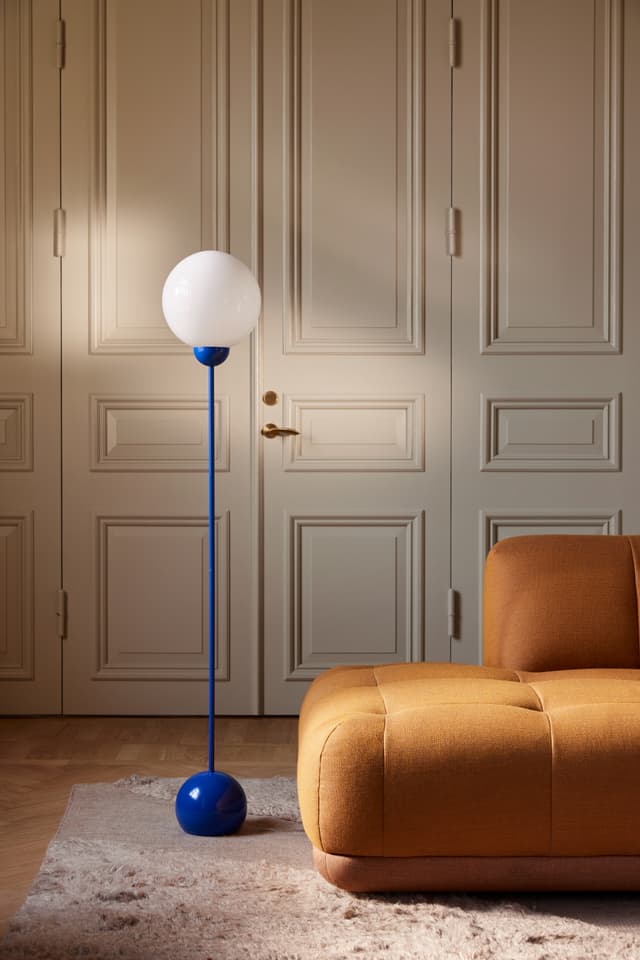 Ripley Stehlampe Blau 144cm