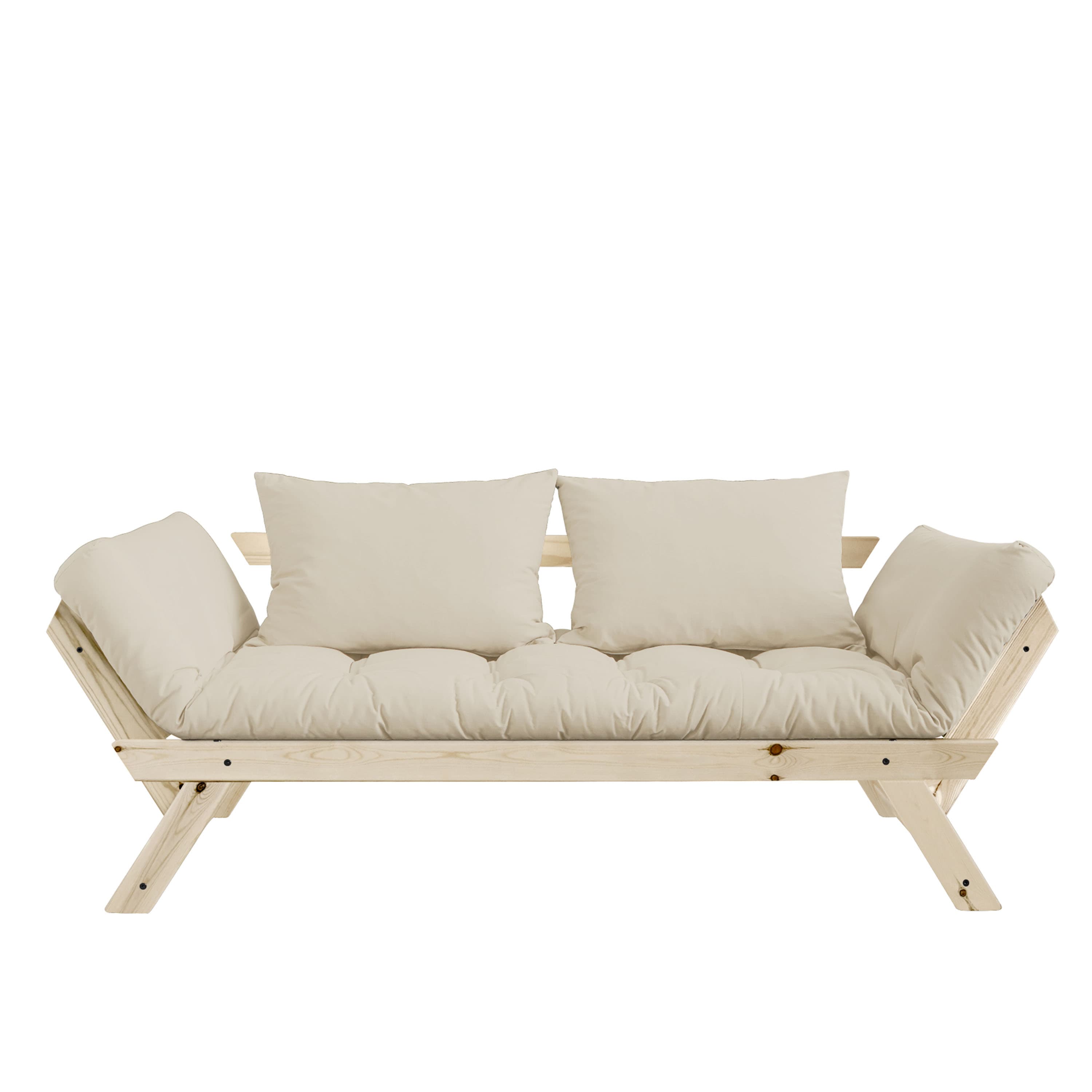 Bebop Tagesbett Natur/Beige 174cm