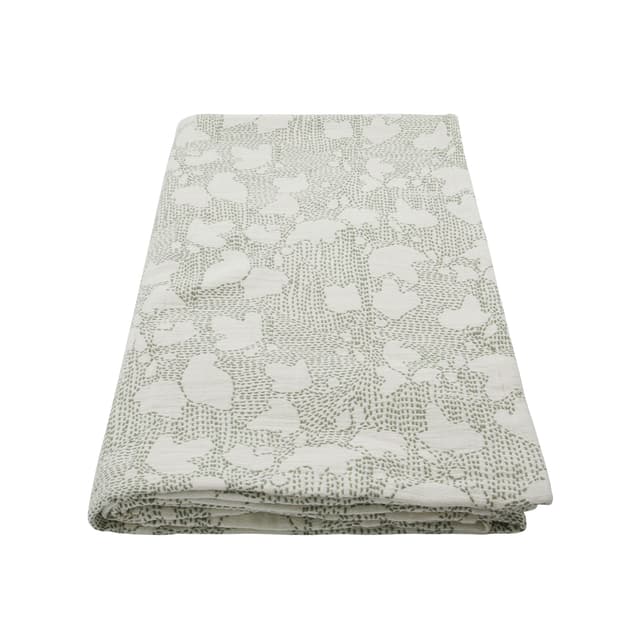 Mori Tagesdecke Off-White/Khaki 250x250
