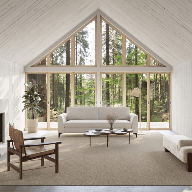 Fjellmyr Wollteppich Naturbeige 300x400