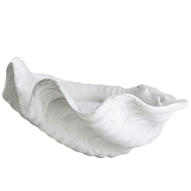 Shell Bowl White L