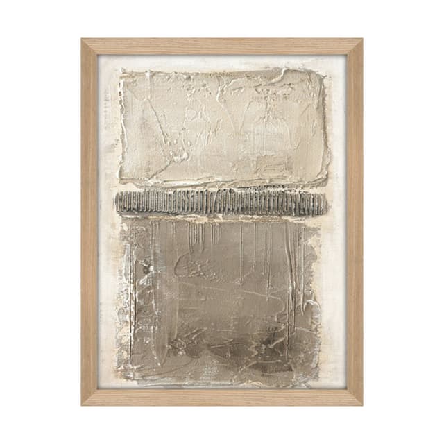 Art Structure 1 Bild Eichenrahmen 30x40
