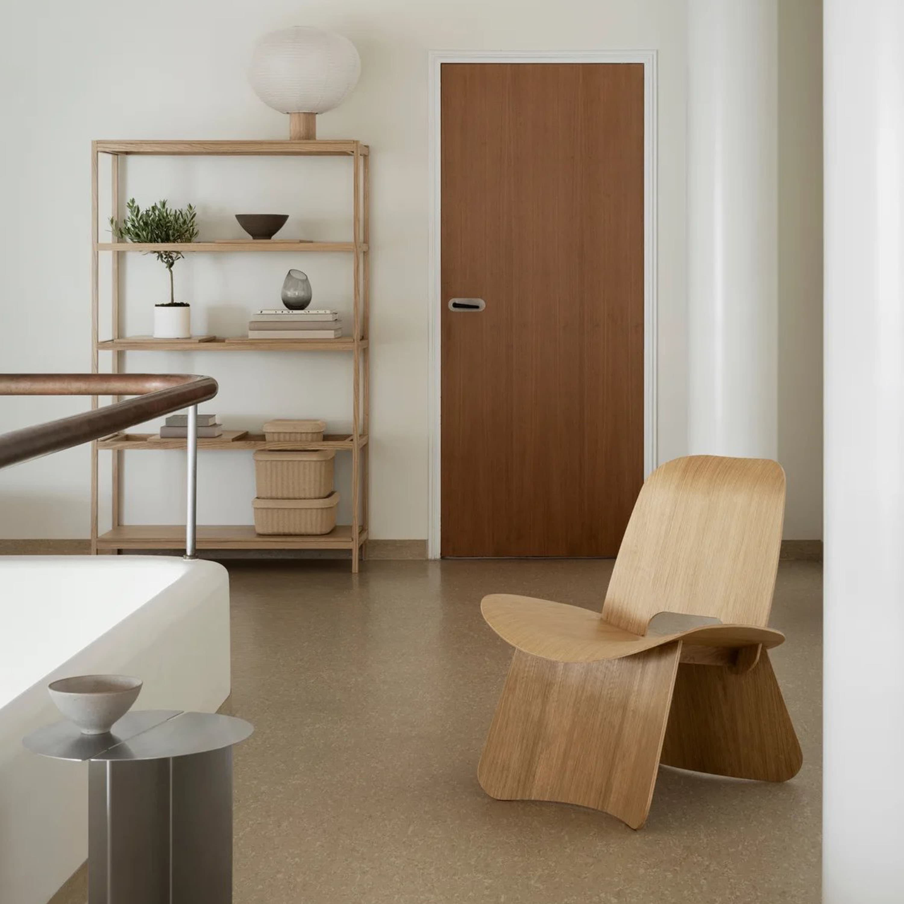 Oru Side Table Stainless Steel Matte Ø35