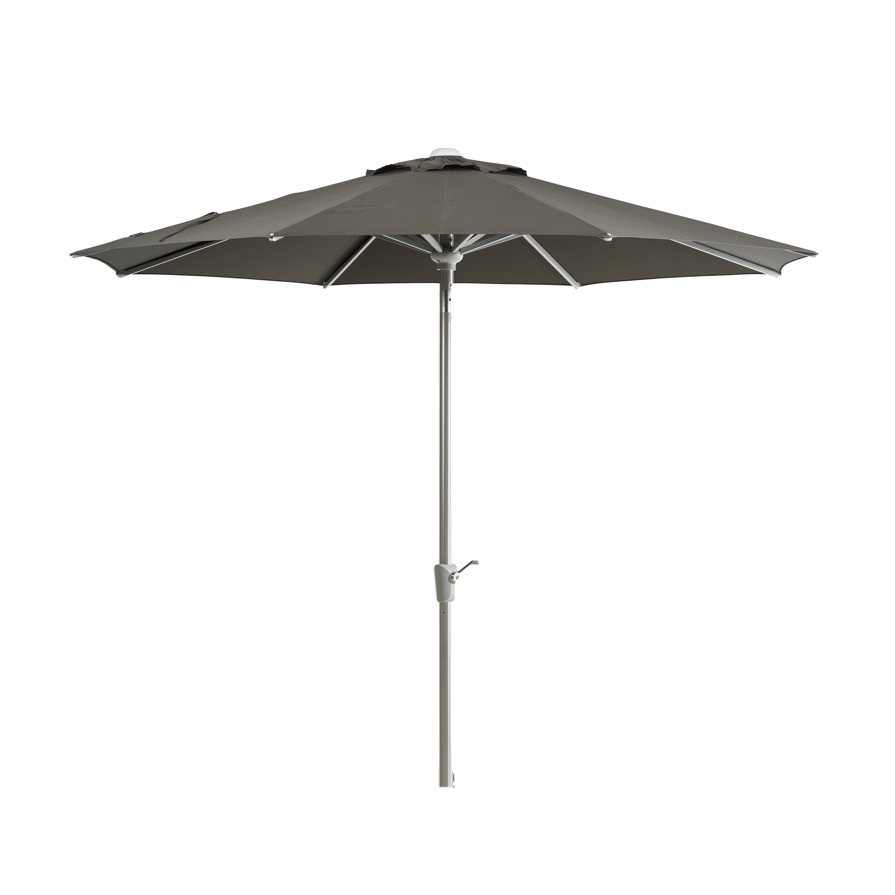 Abriola Parasoll Charcoal Black 270cm