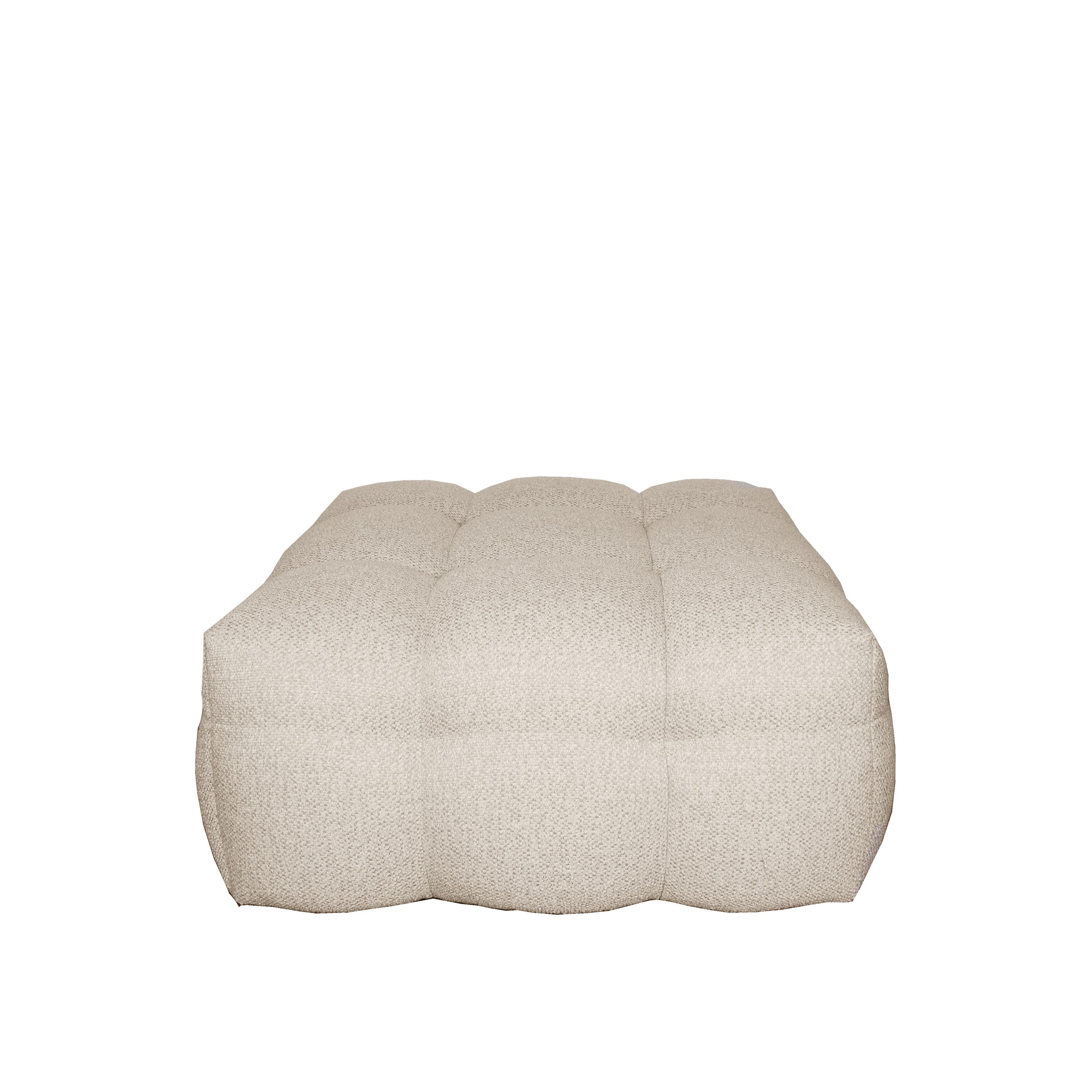 Billie Sitzpuff L Beige Bouclé