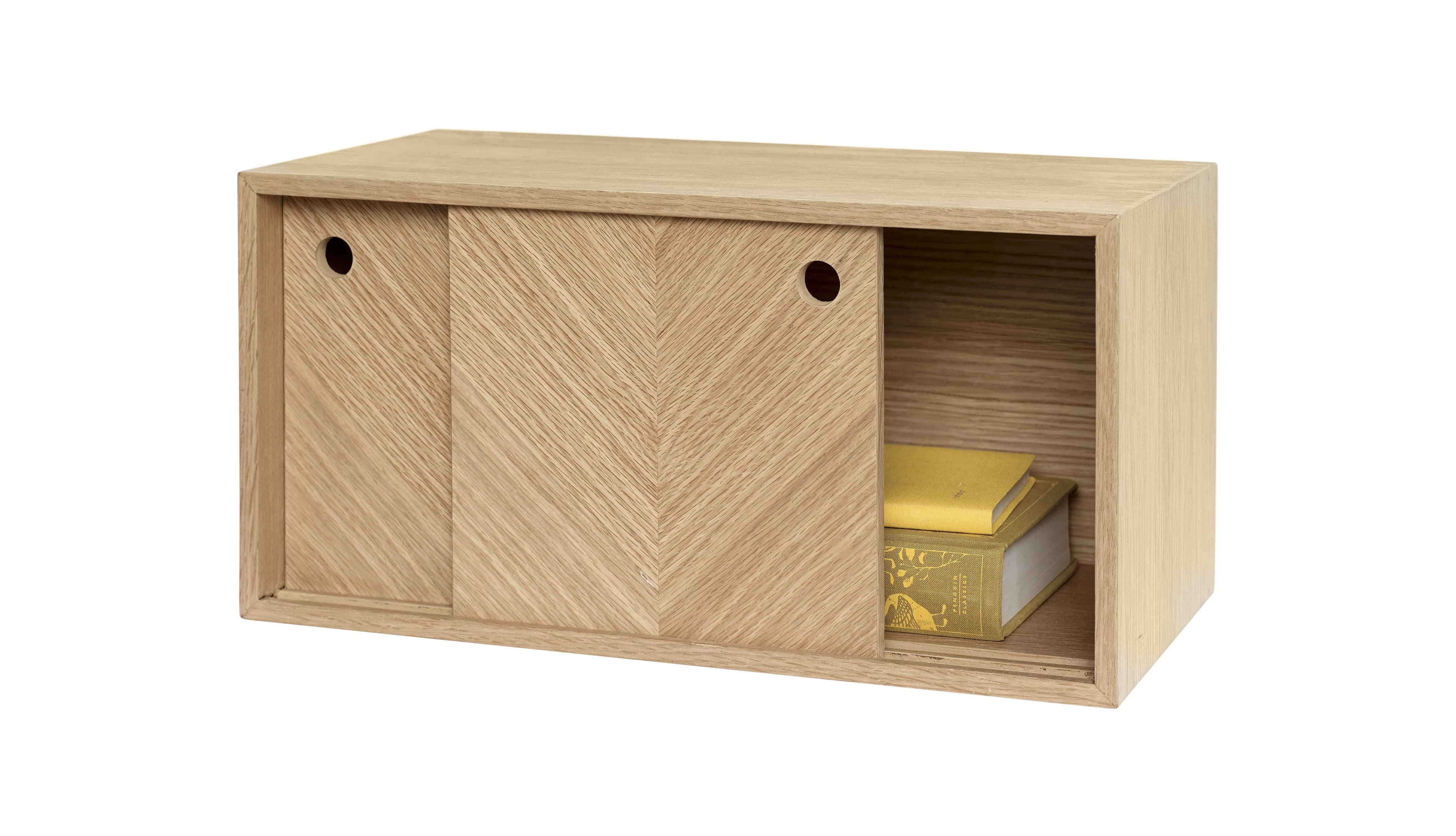 Herringbone Wandmontiertes Nachttisch FSC