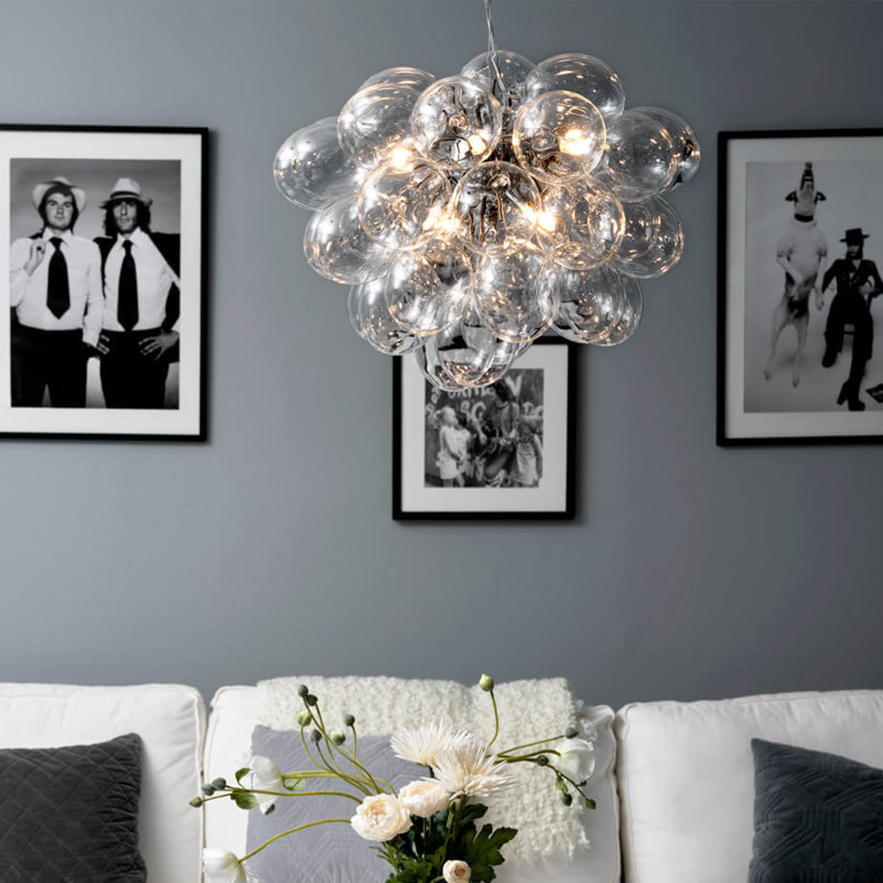 Gross Ceiling Light Clear