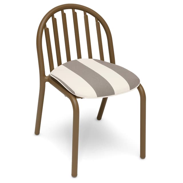 Fred's Chair Cushion Stripe Cocoa 43x46
