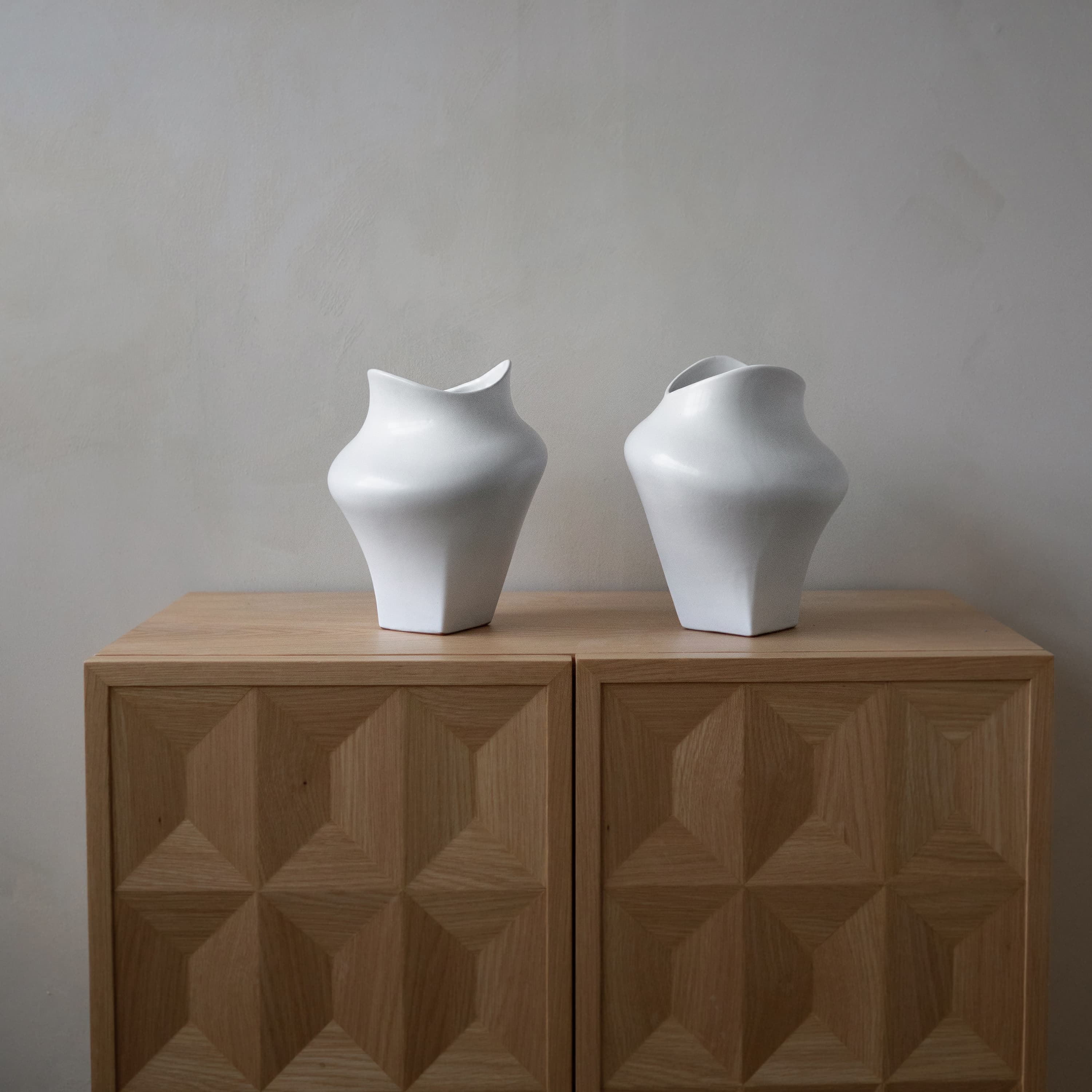 Nami Vase Weiß 25cm