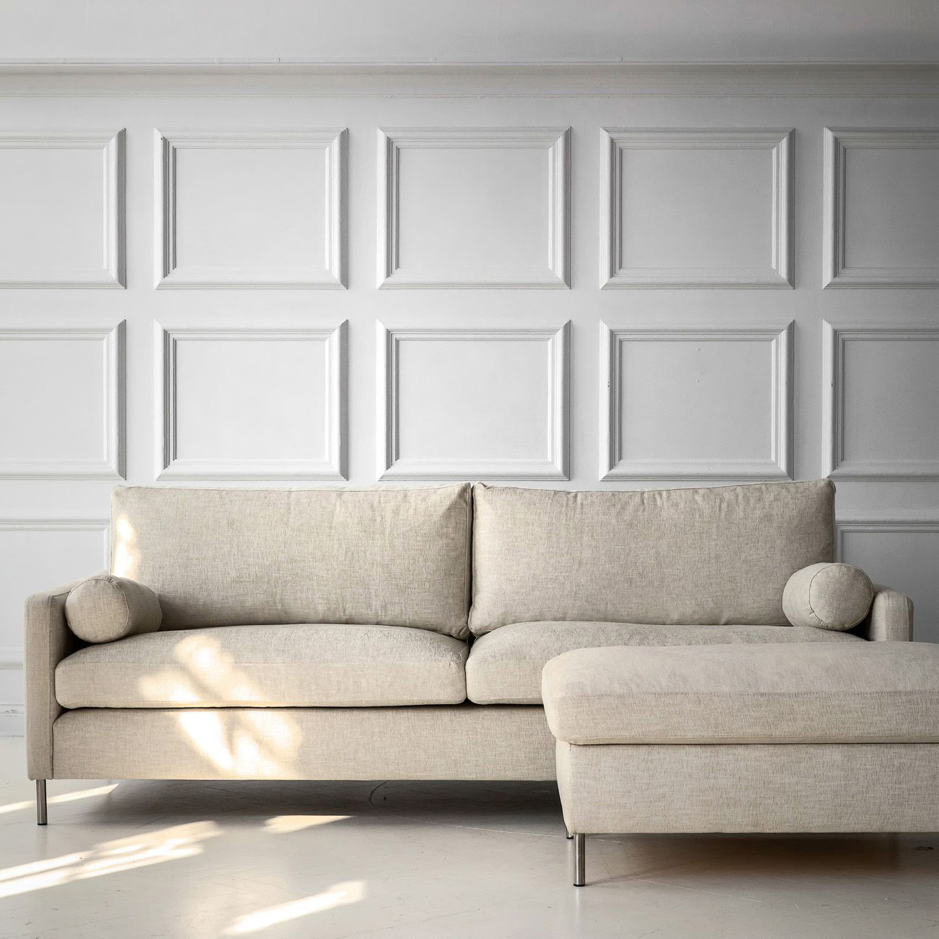 Åre 3-Sitzer Sofa Beige 227cm