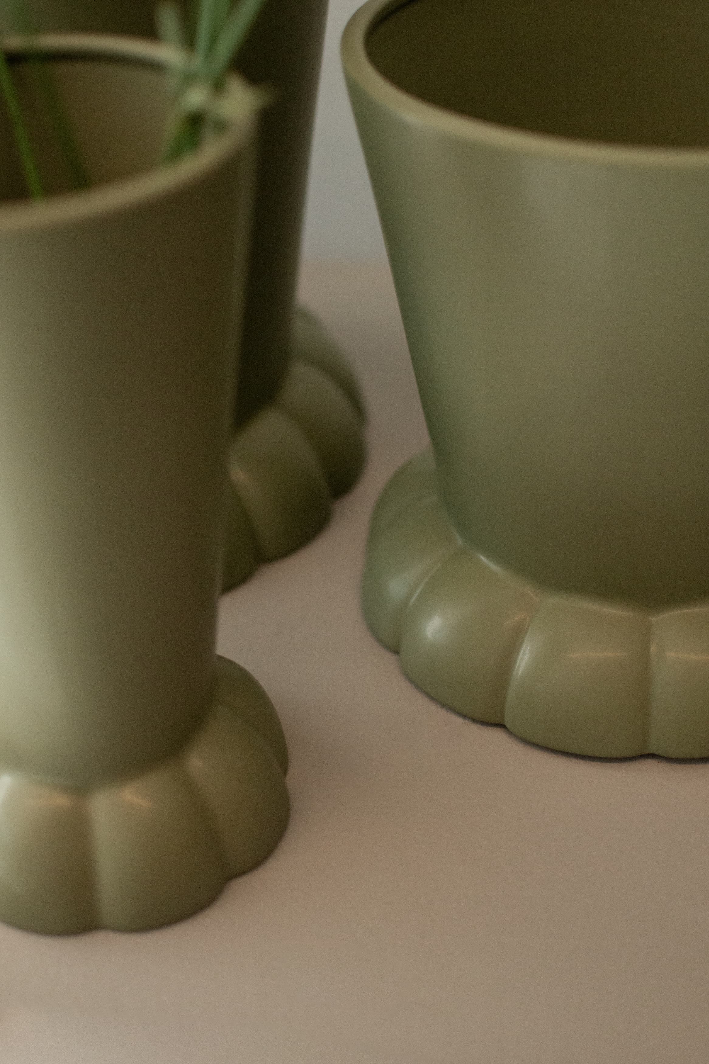 Flora Vase Green 22cm