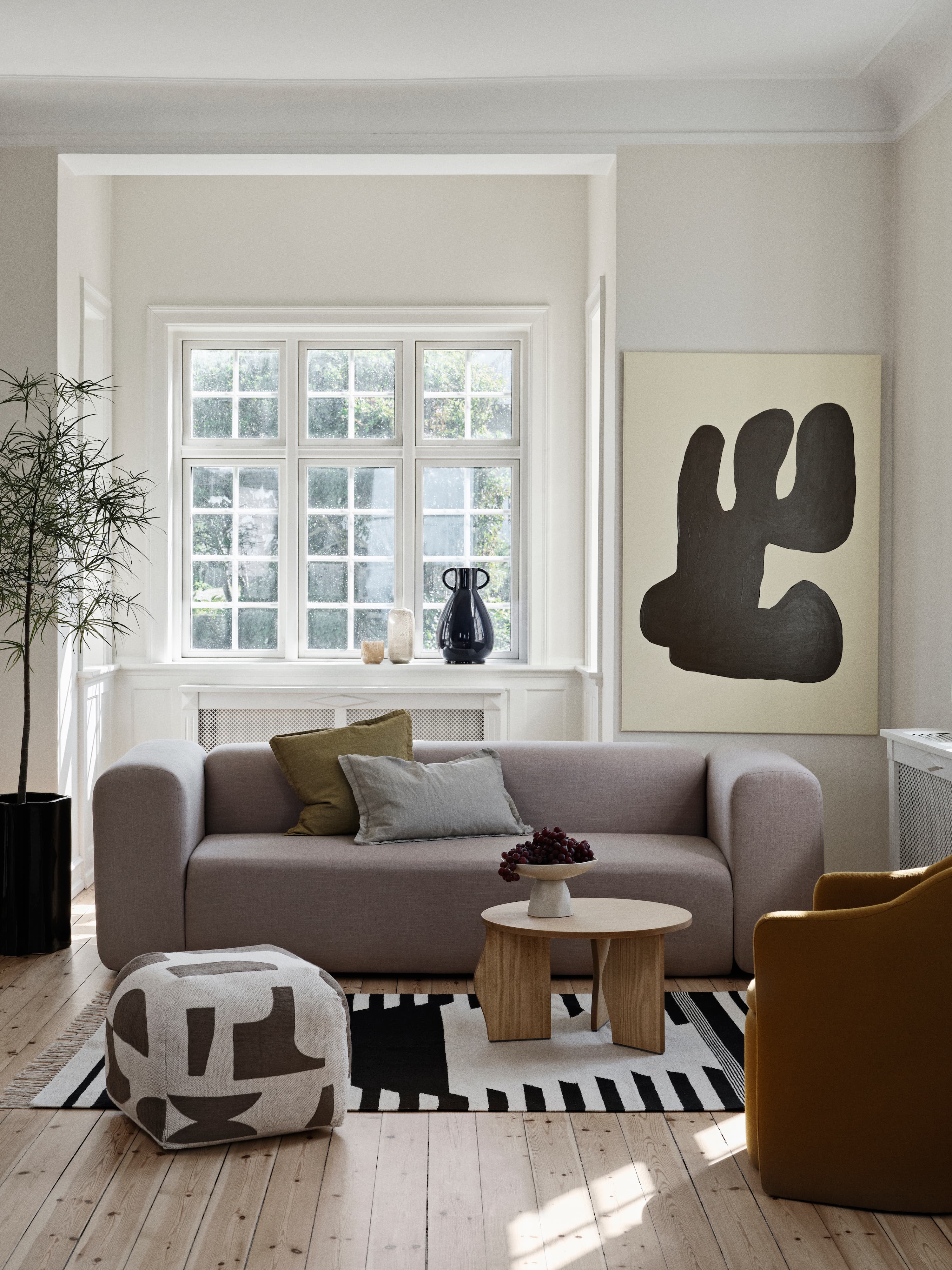 Linn Kissenbezug Grape Leaf Green 60x60