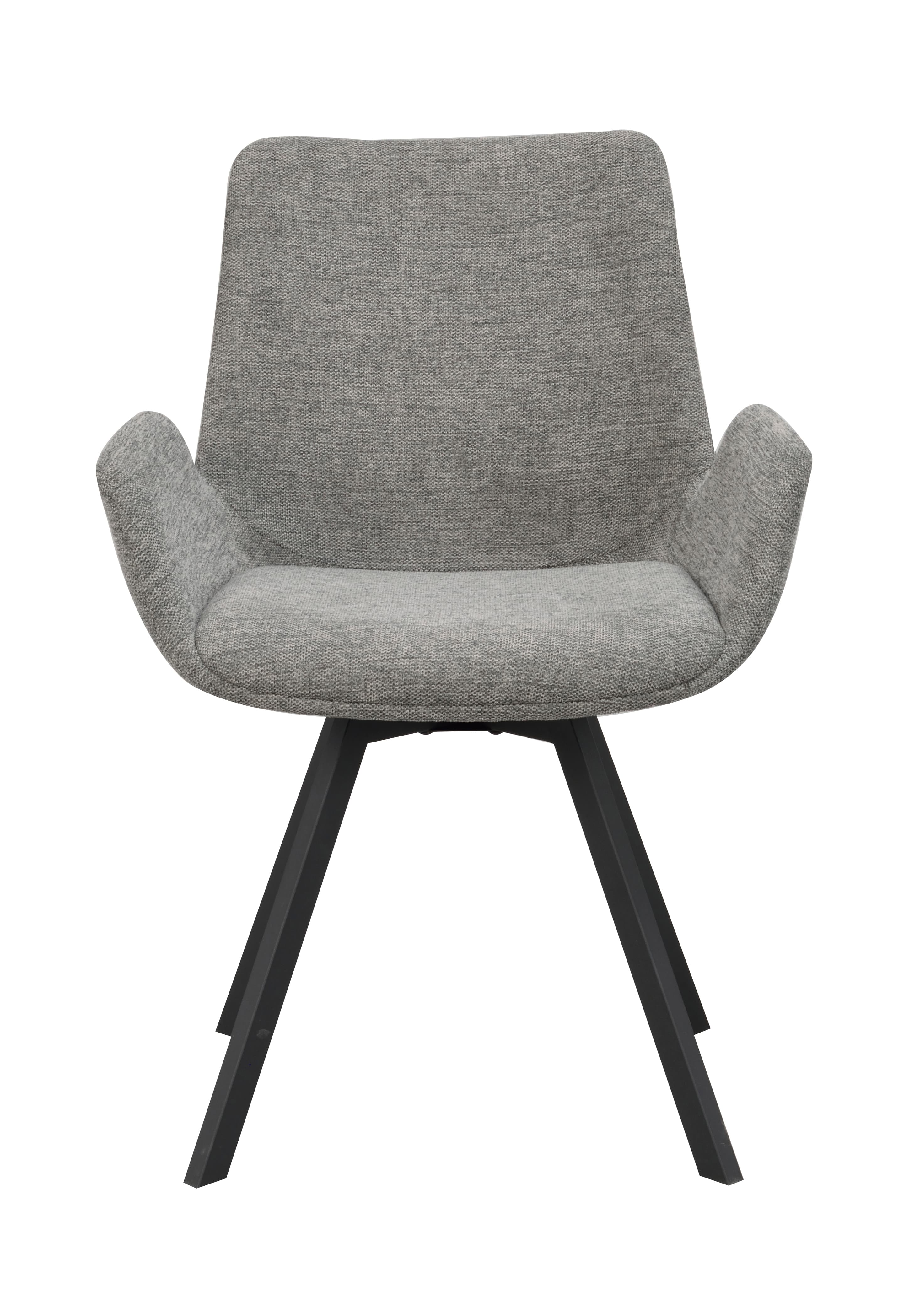 Norwell Dining Armchair Grey/Black