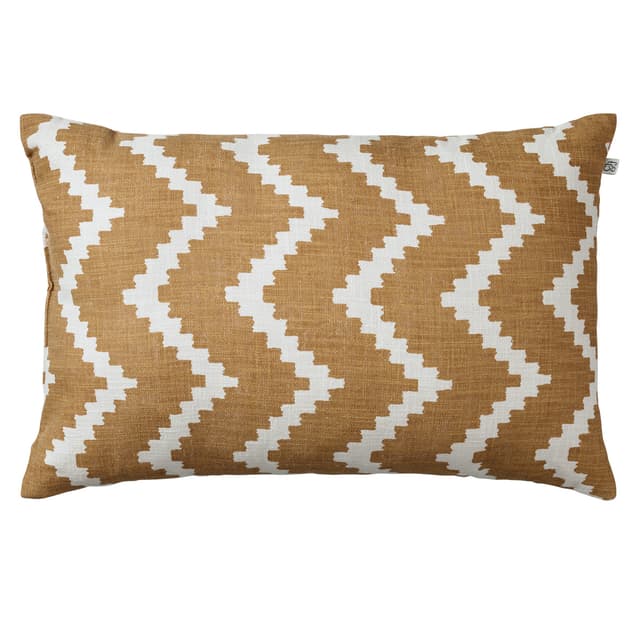 Ikat Sema Outdoor Zierkissen Beige/Off-Weiß 40x60