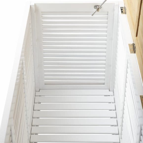 Classic Dynbox Teak/White 130cm