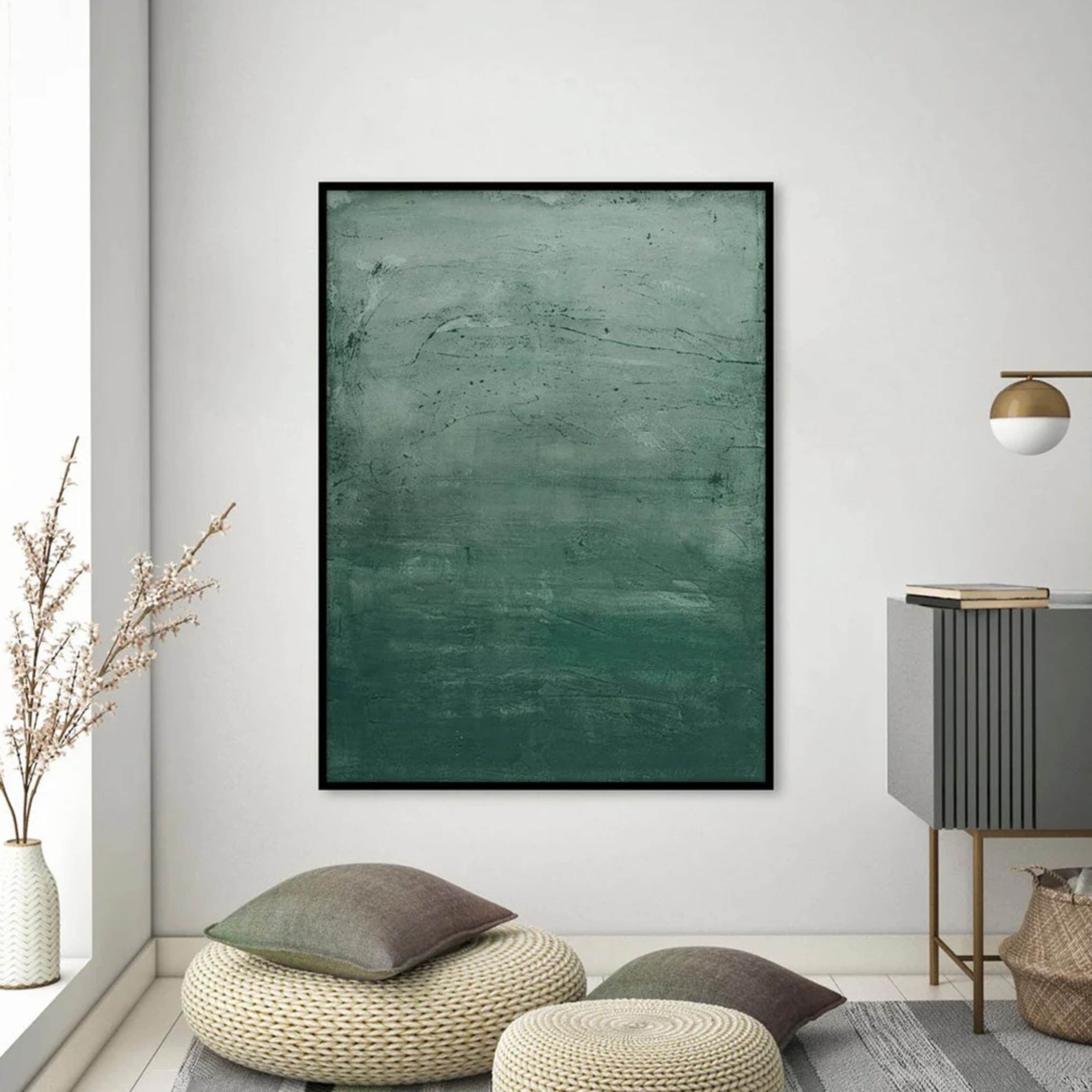 Simple Living 5 Bild Schwarzer Rahmen 90x120