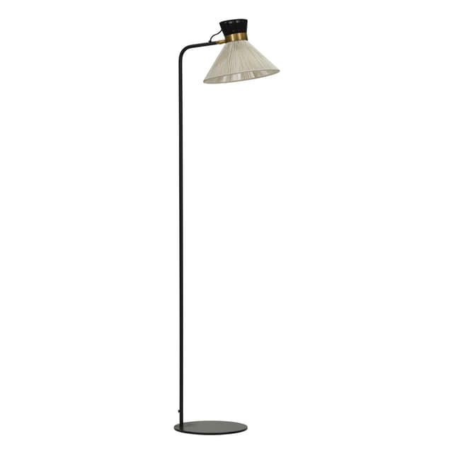 Cord Floor Lamp Black