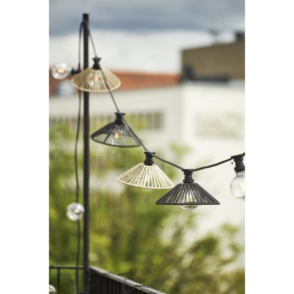 Vide Lampenschirm Schwarz Ø38cm