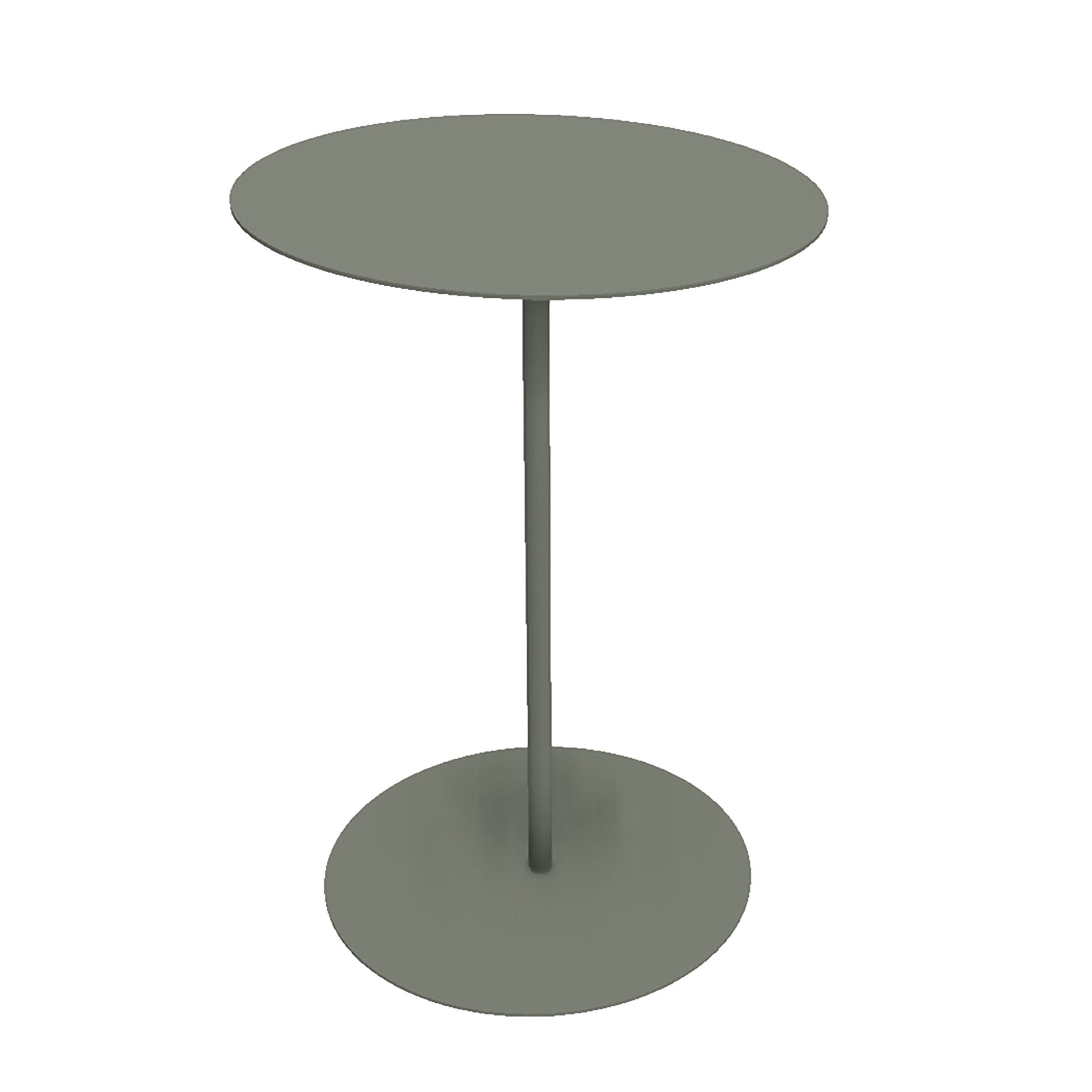 Jet Set Side Table Grey Green Ø45