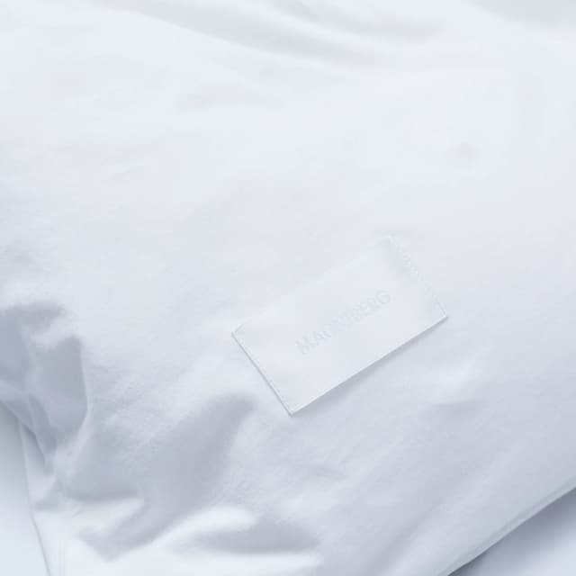 Heart Jersey Pillowcase Washed White 50x60