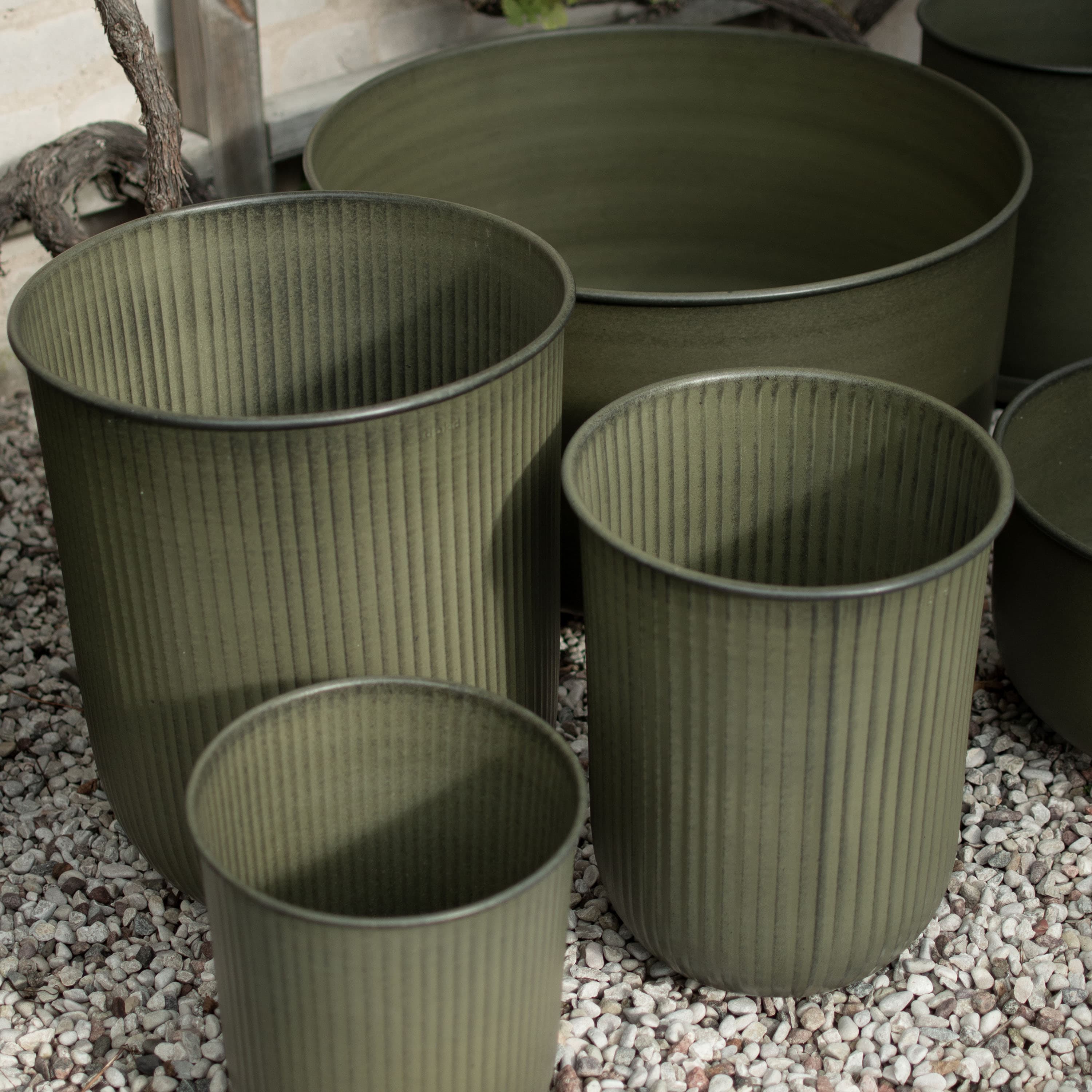 Out Stripe Kruka Green 3-pack