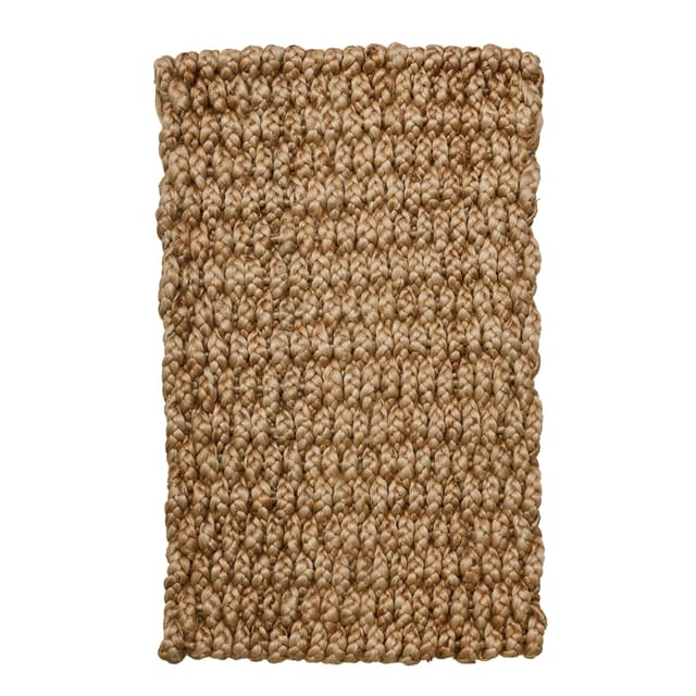 Braided Door Mat Natural 45x75