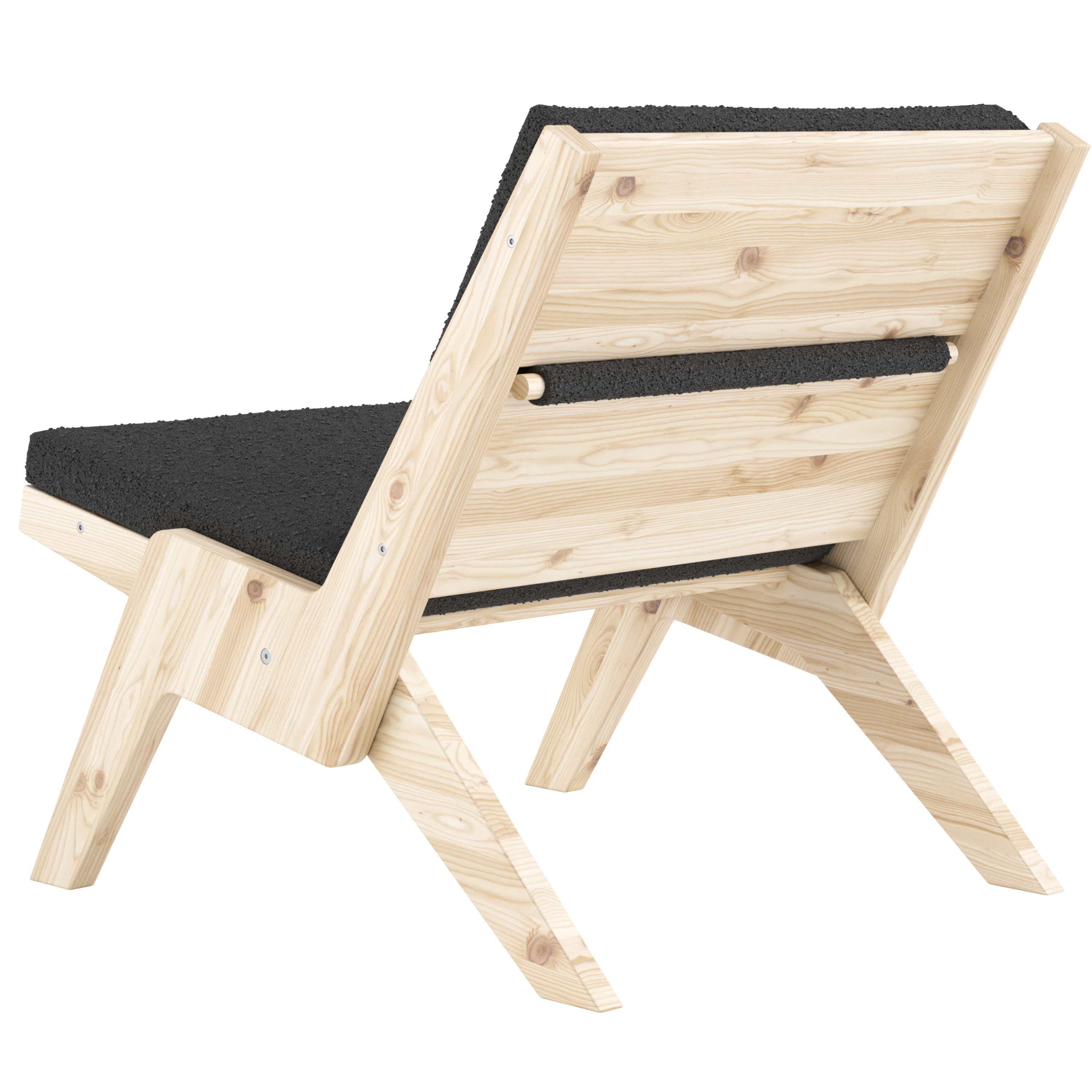 Sway Sessel Natur/Midnight Grey
