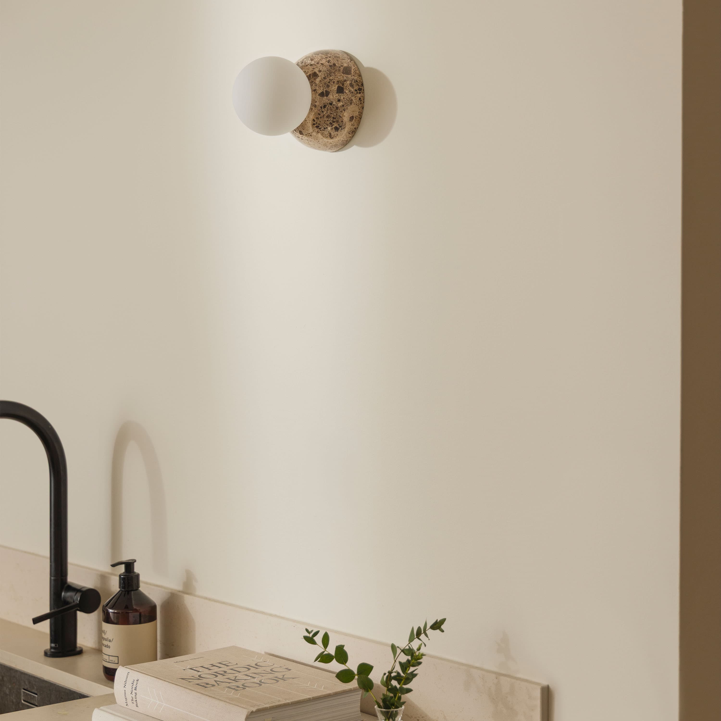 Torrano Wandlampe/Deckenleuchte Braun