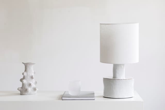 Catherine Table Lamp Matt White