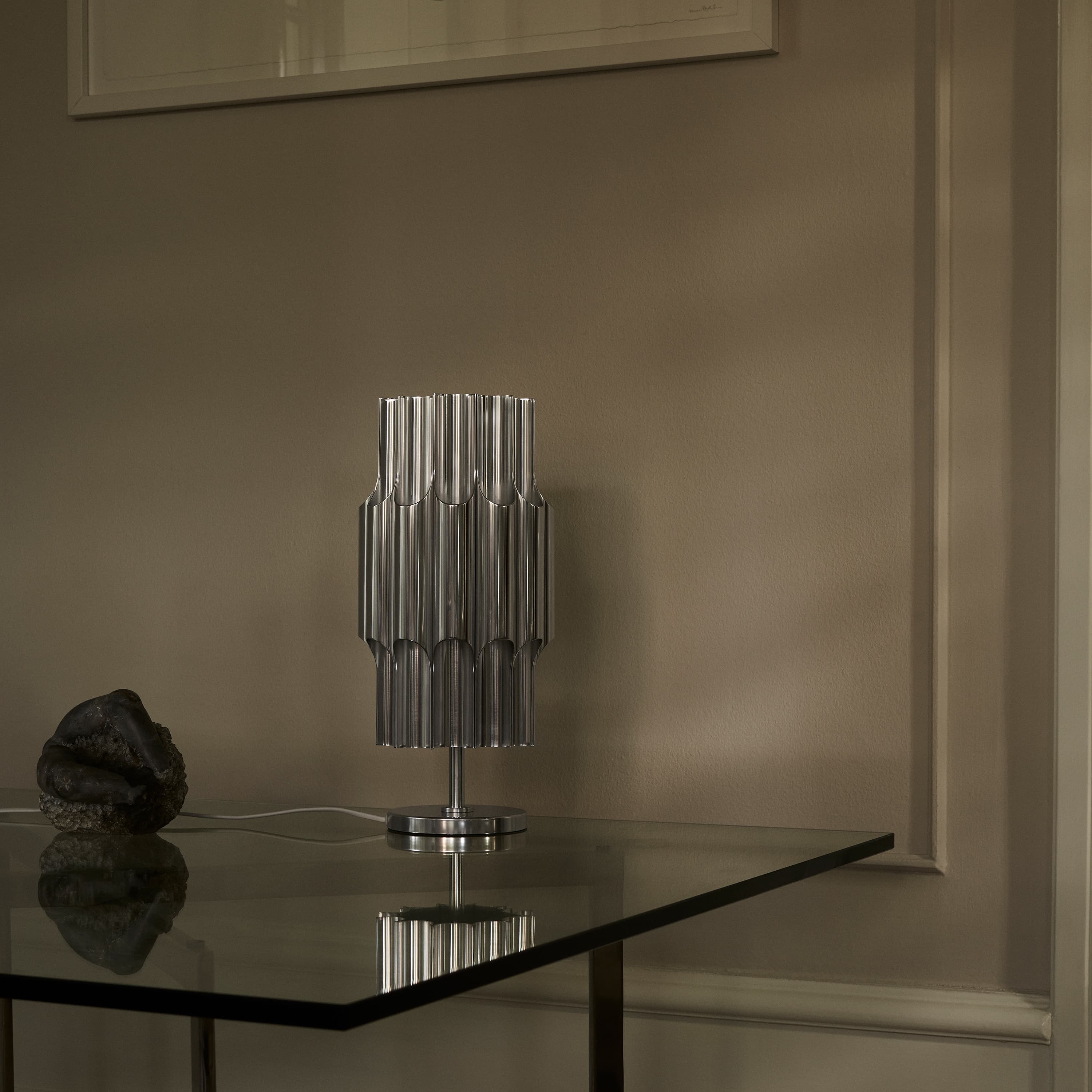 Pan Table Lamp Aluminium 25cm