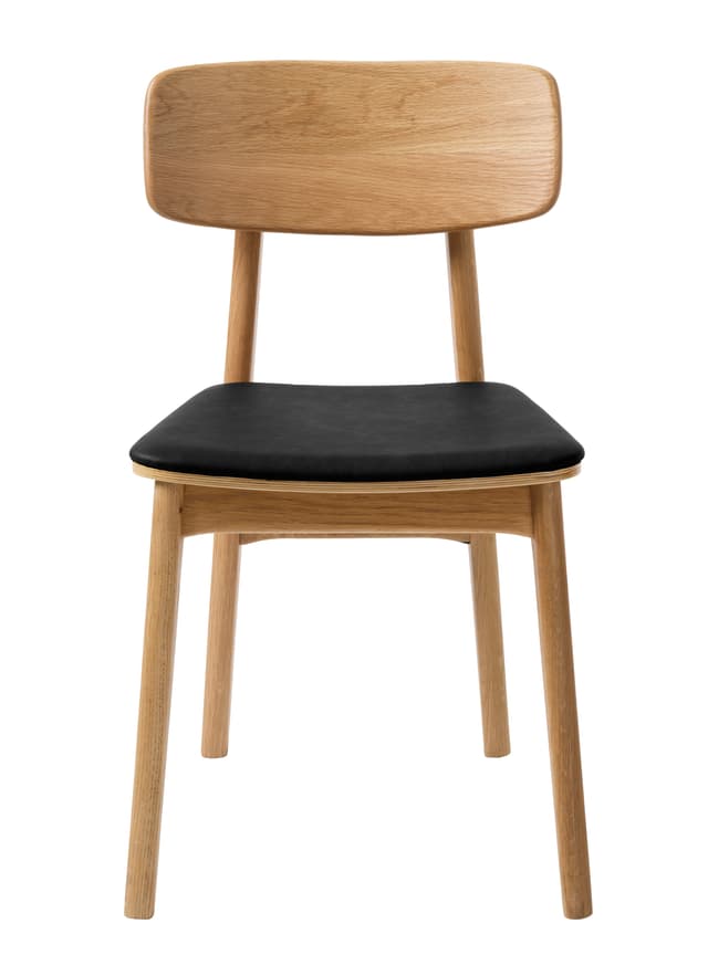 Abel Esszimmerstuhl PU Black