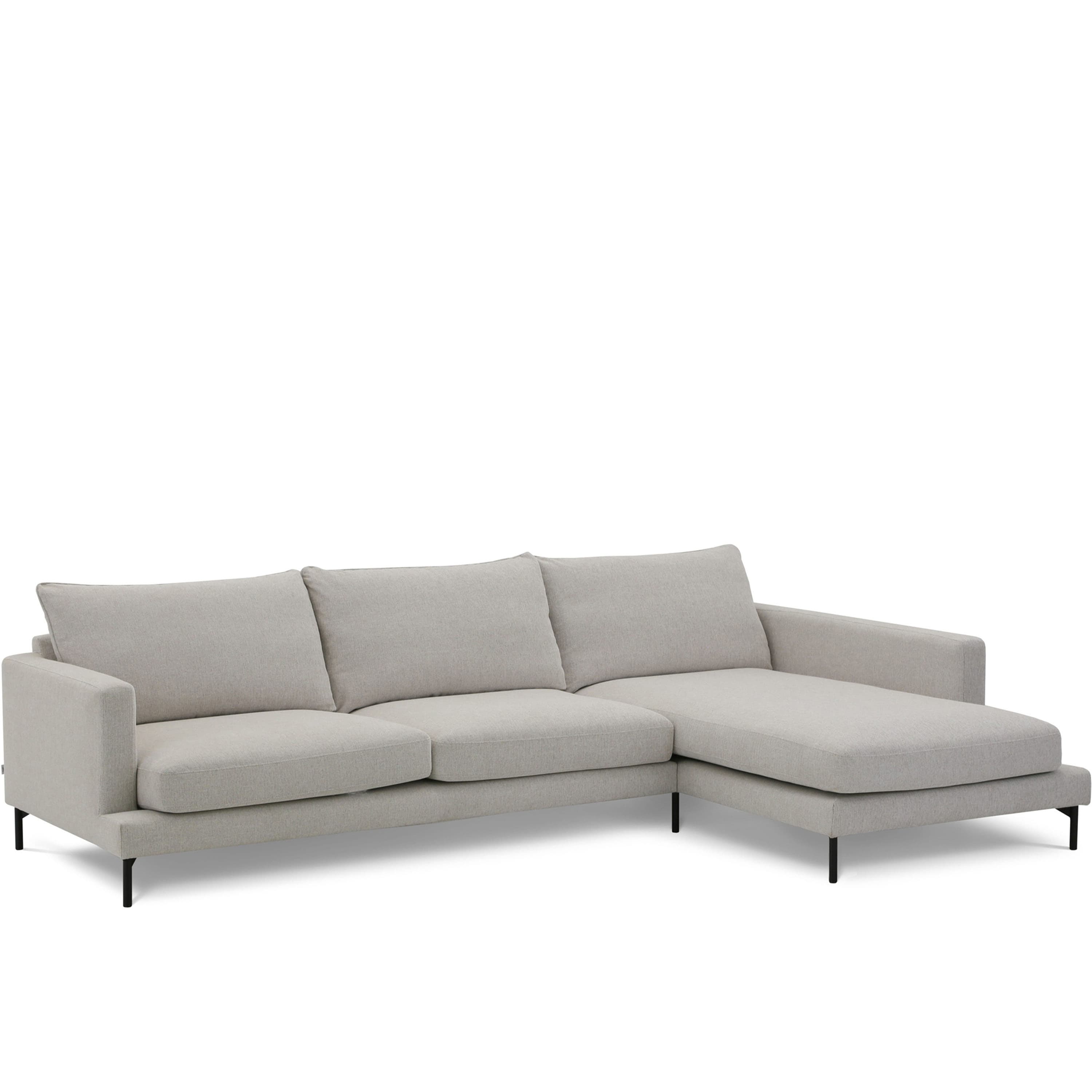 Olivia 4-Sitzer Chaiselongue Sofa Rechts Natur 297cm