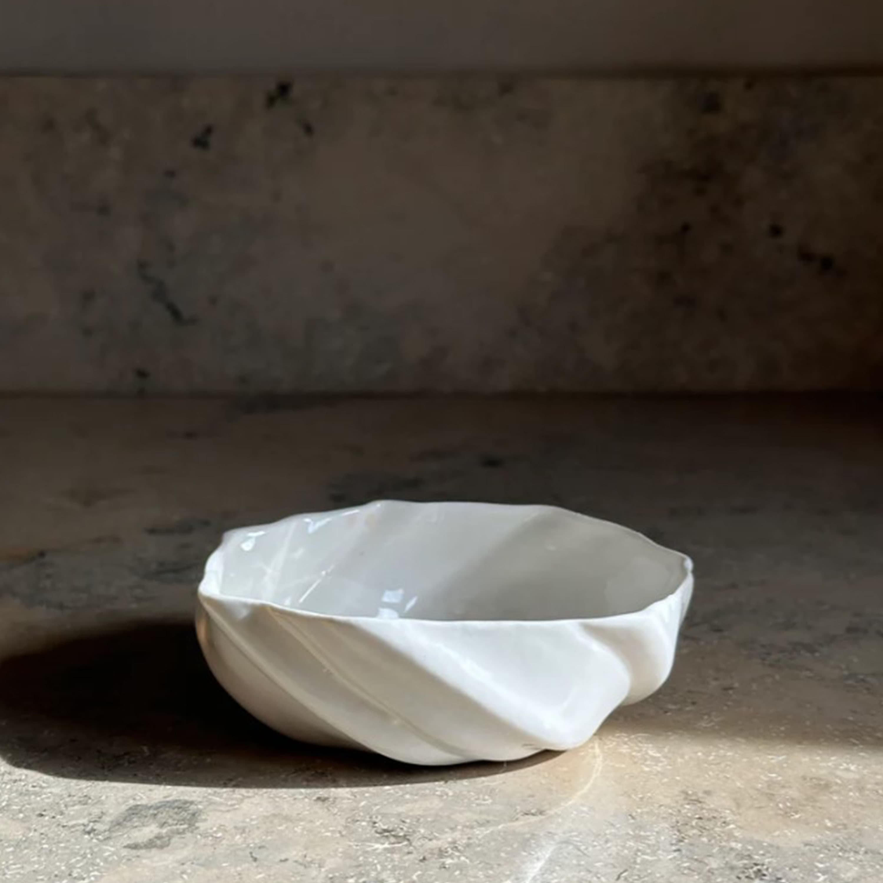 The Tides Bowl White Ø11