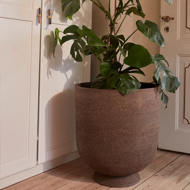 Terra Blumentopf Java brown 40x45