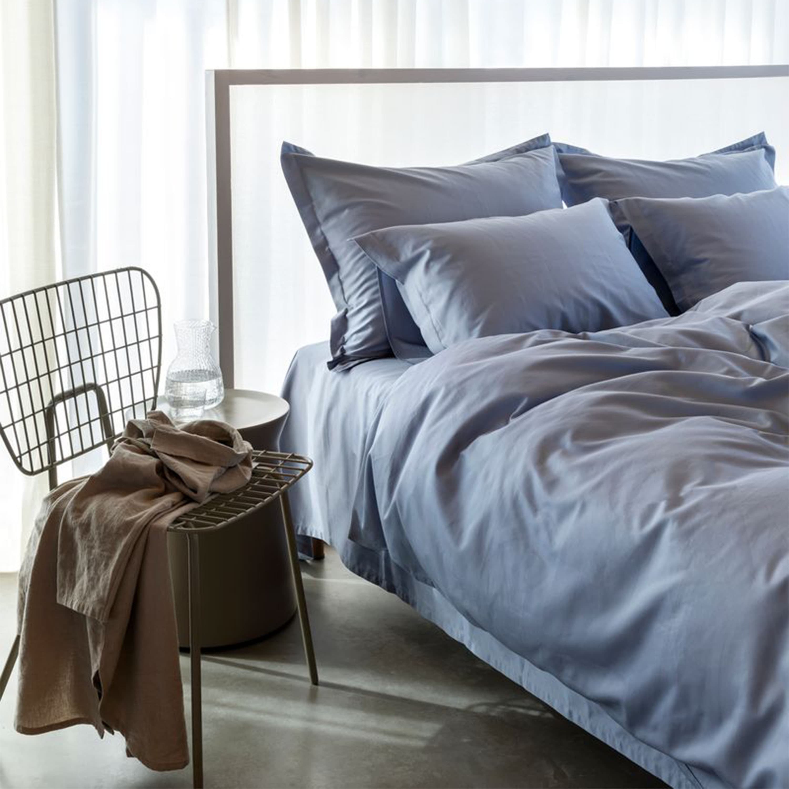 Elegance Pillowcase Sateen Zen Blue 70x100