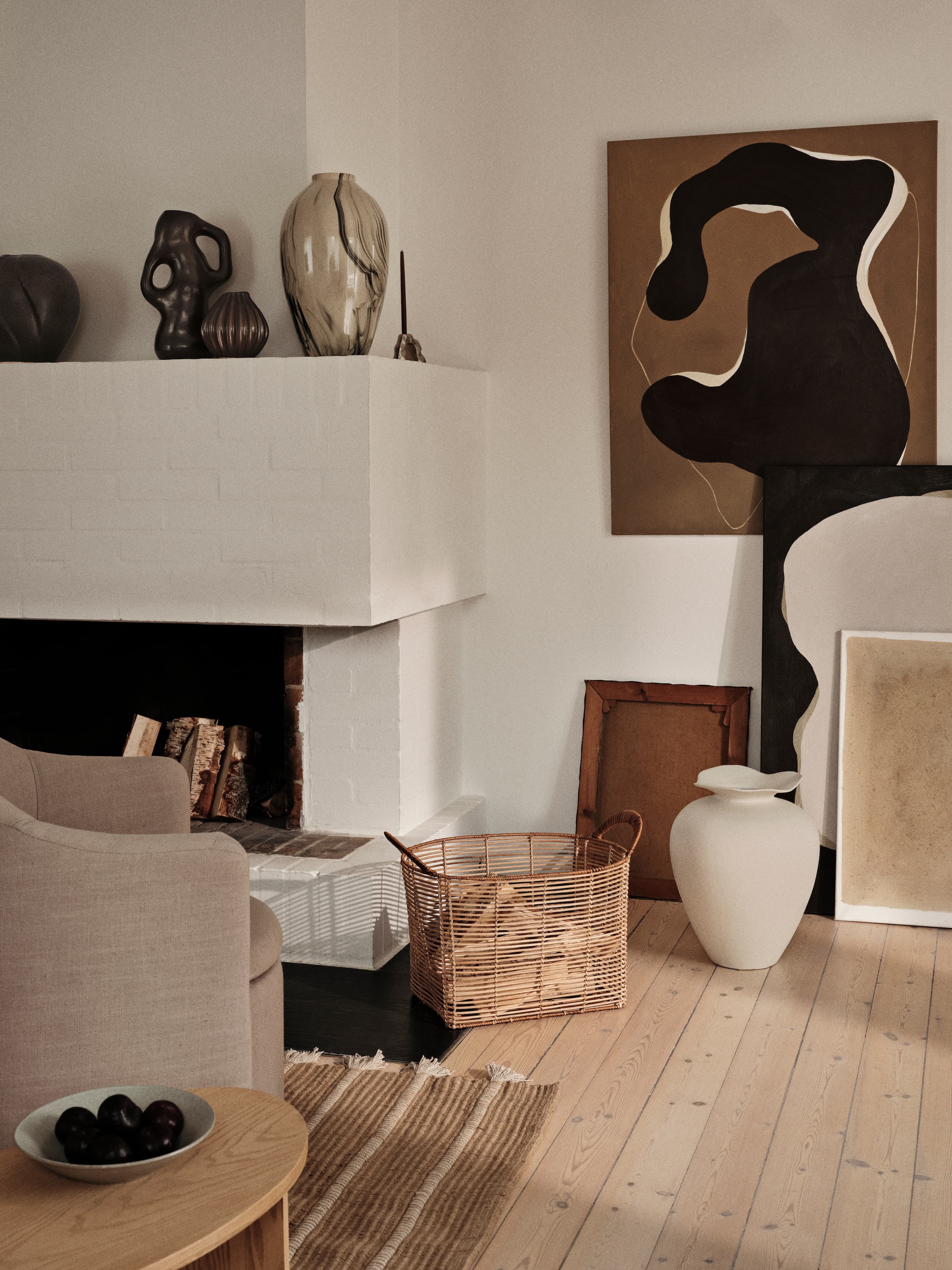 Florentina Vase Off White L