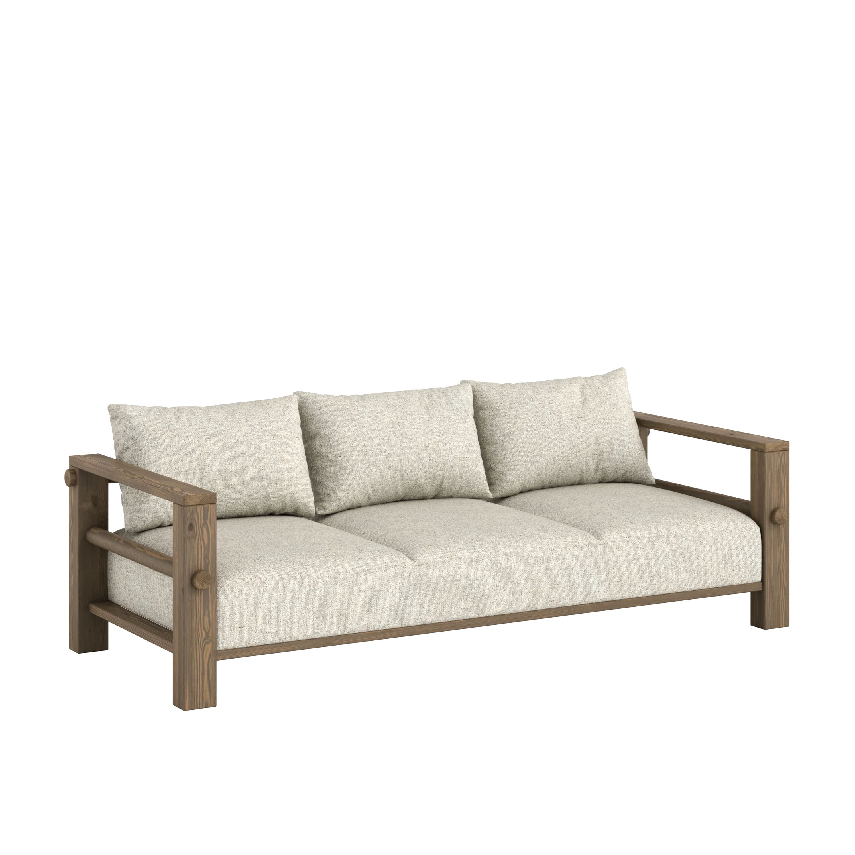 Bare Sofa Bed Carob Brown/Soft Chalk