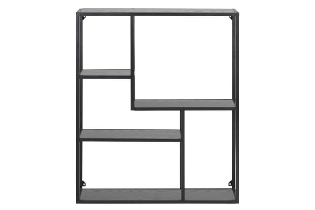 Vilma Wall Shelf Black 91cm