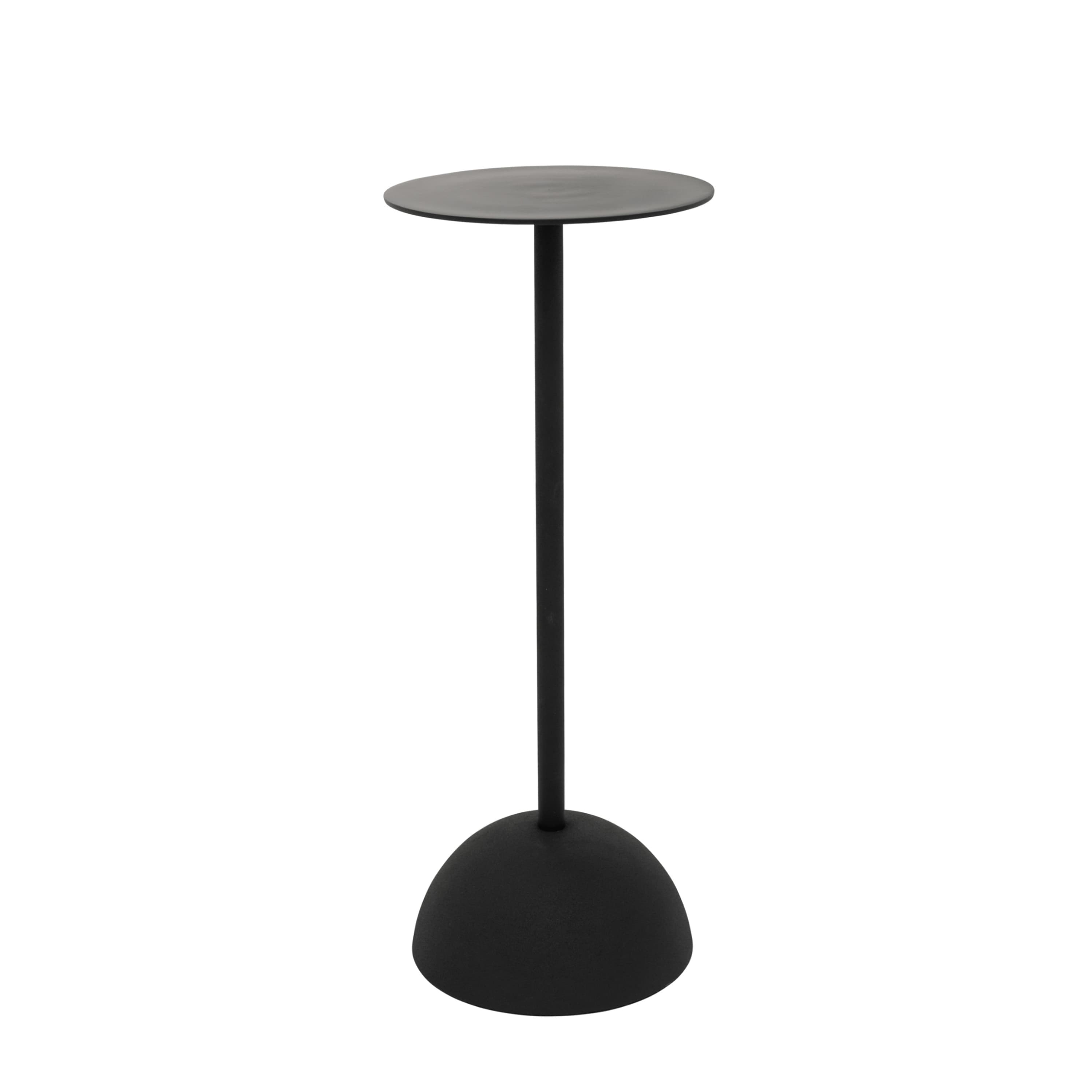 Black Side Table Matt Black Small