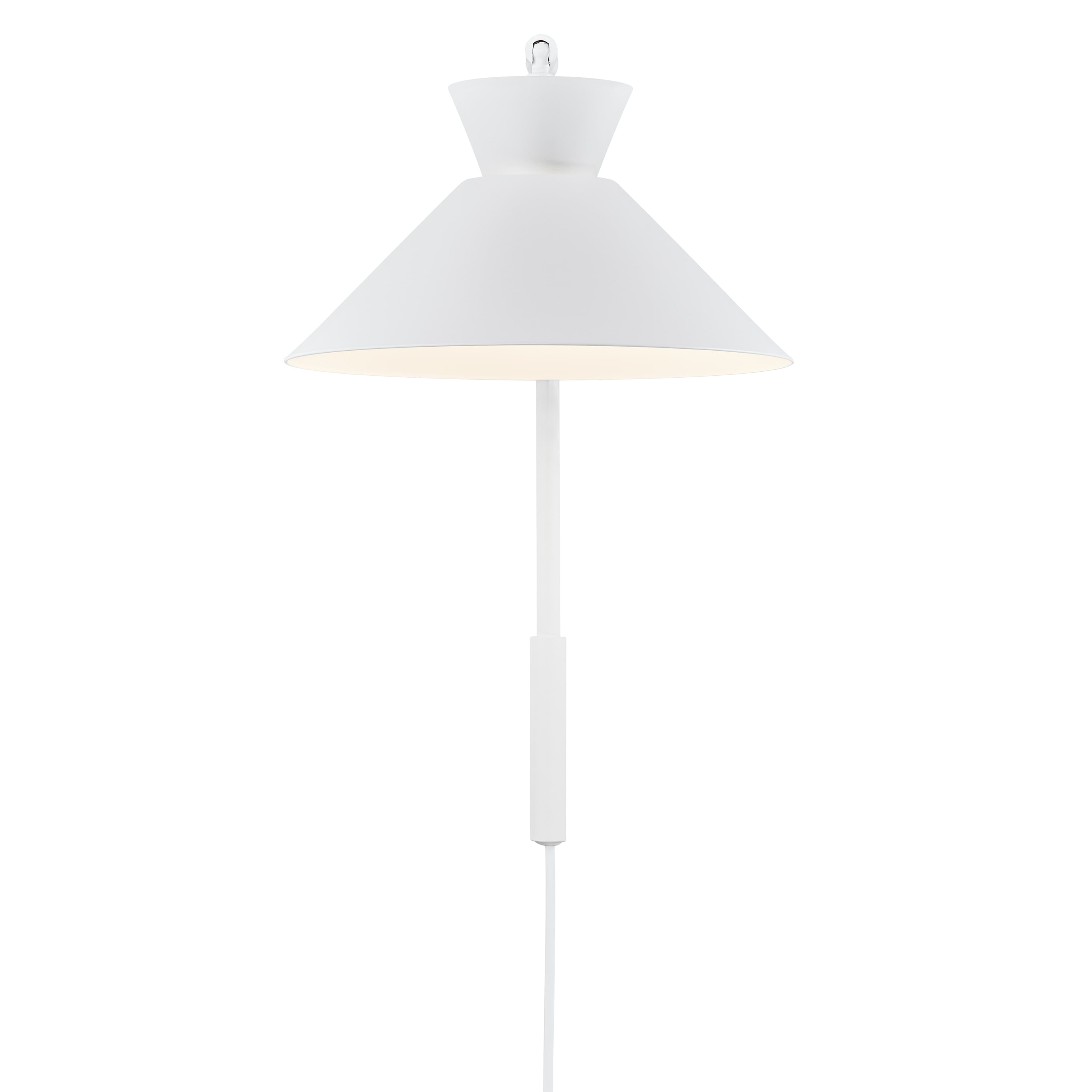 Dial Wall Lamp White