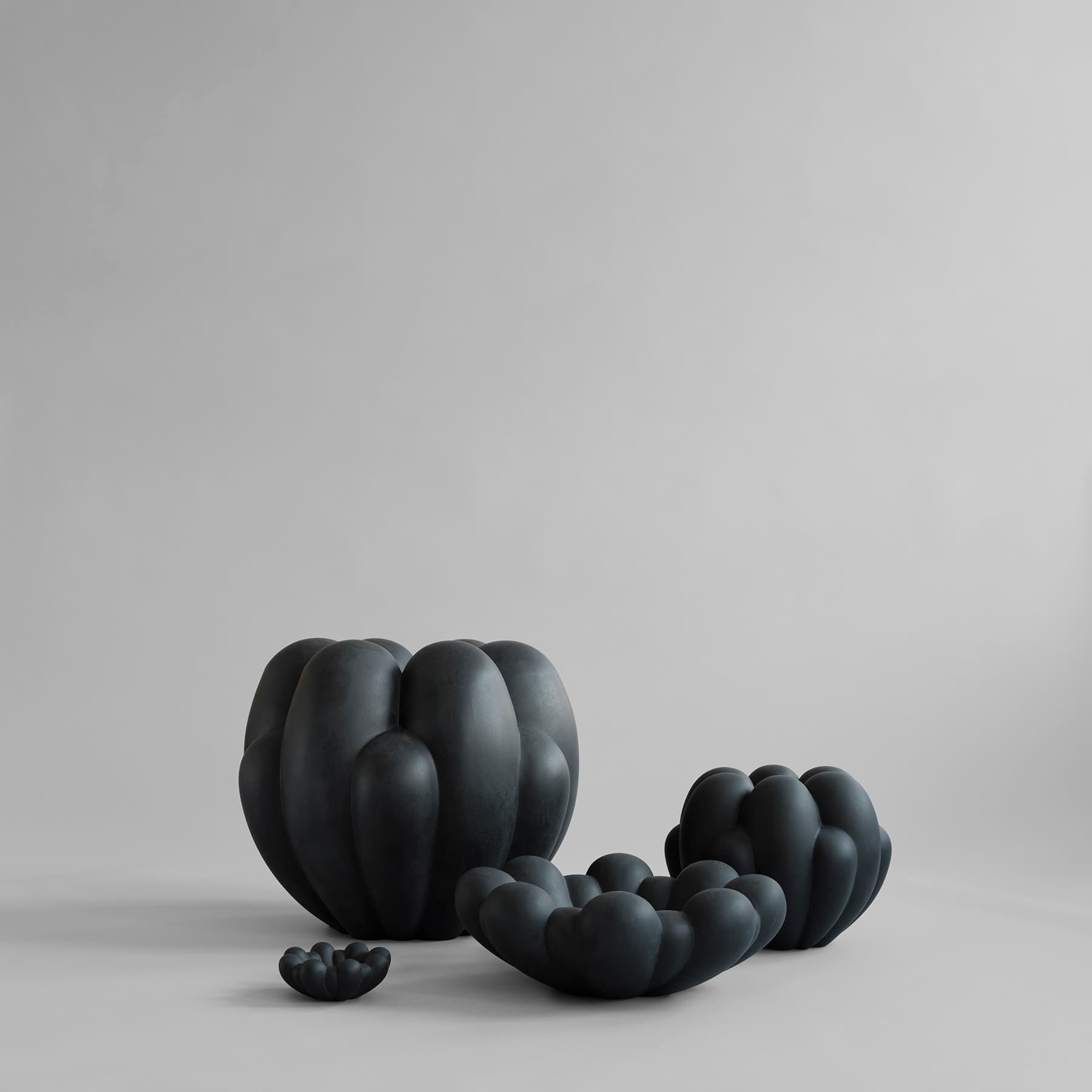 Bloom Vase Chocolate Brown Petit