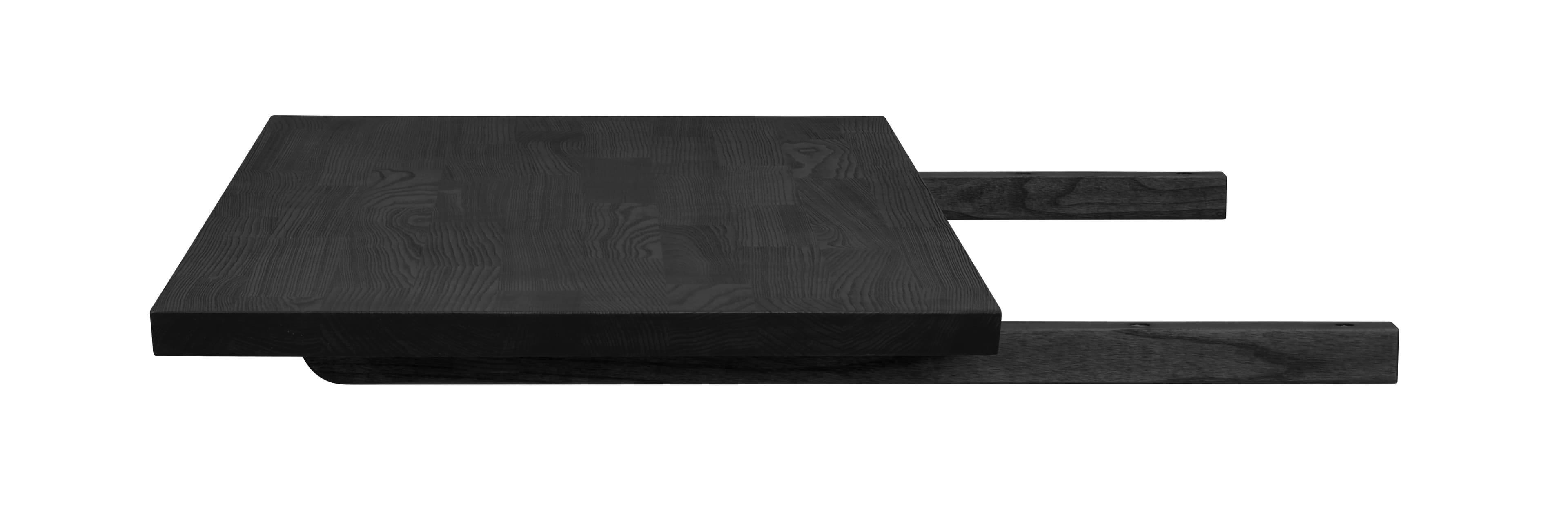 Carradale End extension leaf Black 50cm