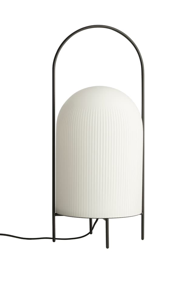 Ghost Golvlampe Schwarz/Opal