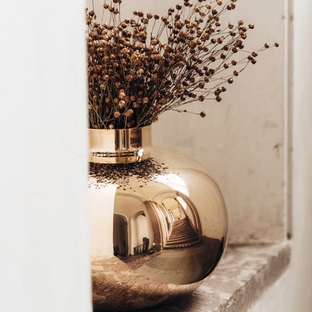 Amico Vase Gold 29 cm
